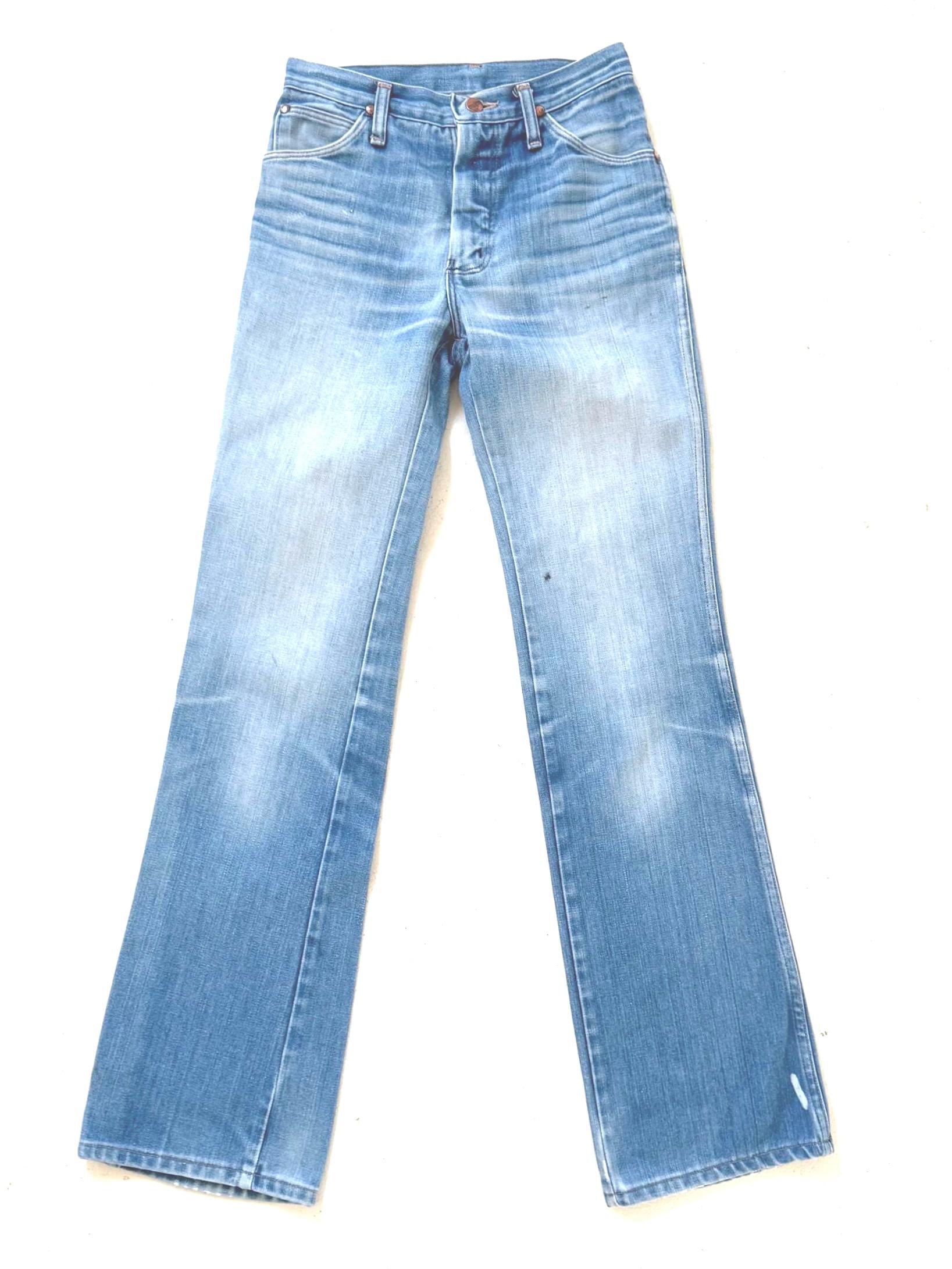 Gr. 23 -24 Wrangler Blue Bell Bootcut 70s Vintage Made in USA