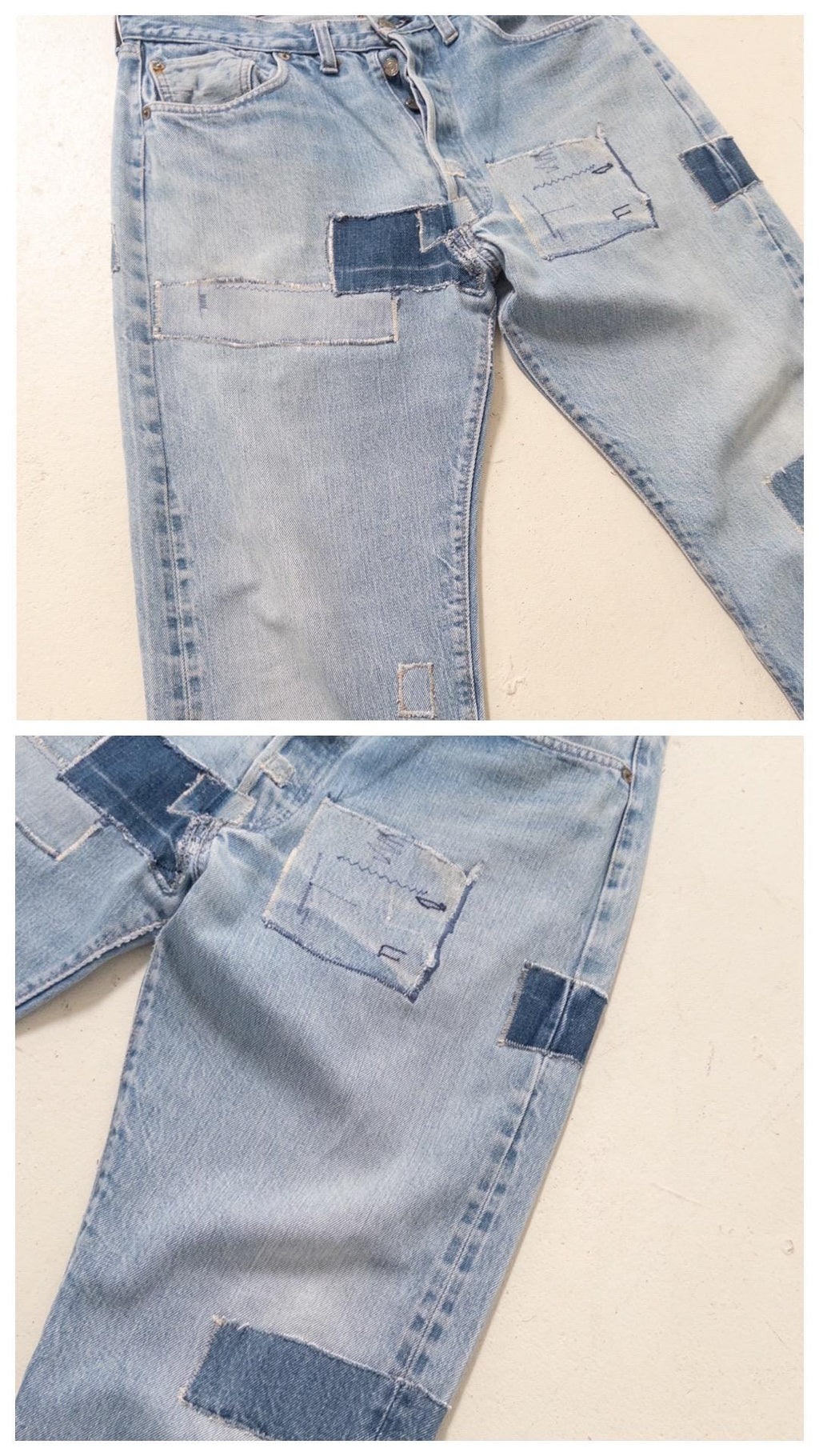 Gr. 32 Levis 501 Selvedge Redline 70s Vintage Made in USA