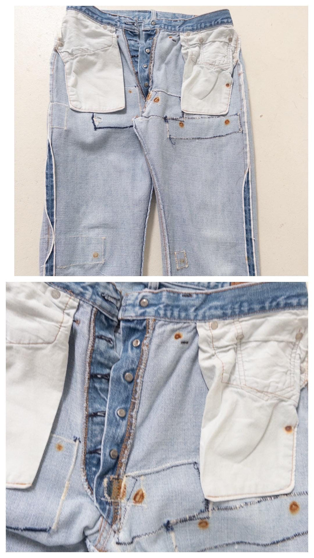 Gr. 32 Levis 501 Selvedge Redline 70s Vintage Made in USA