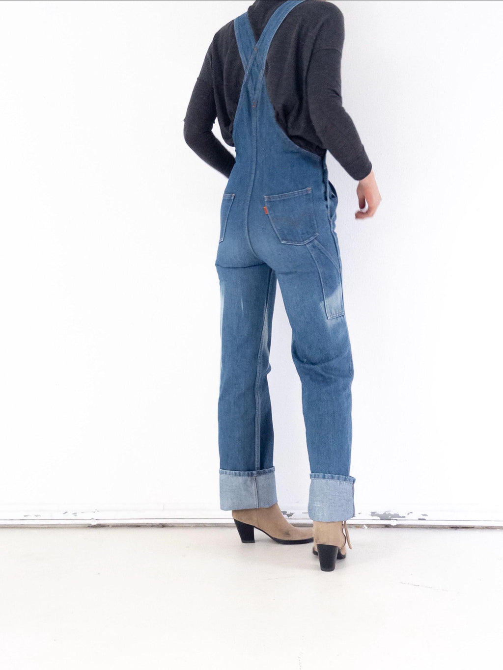 Gr. XS Levis Latzhose 80s Vintage Made in France