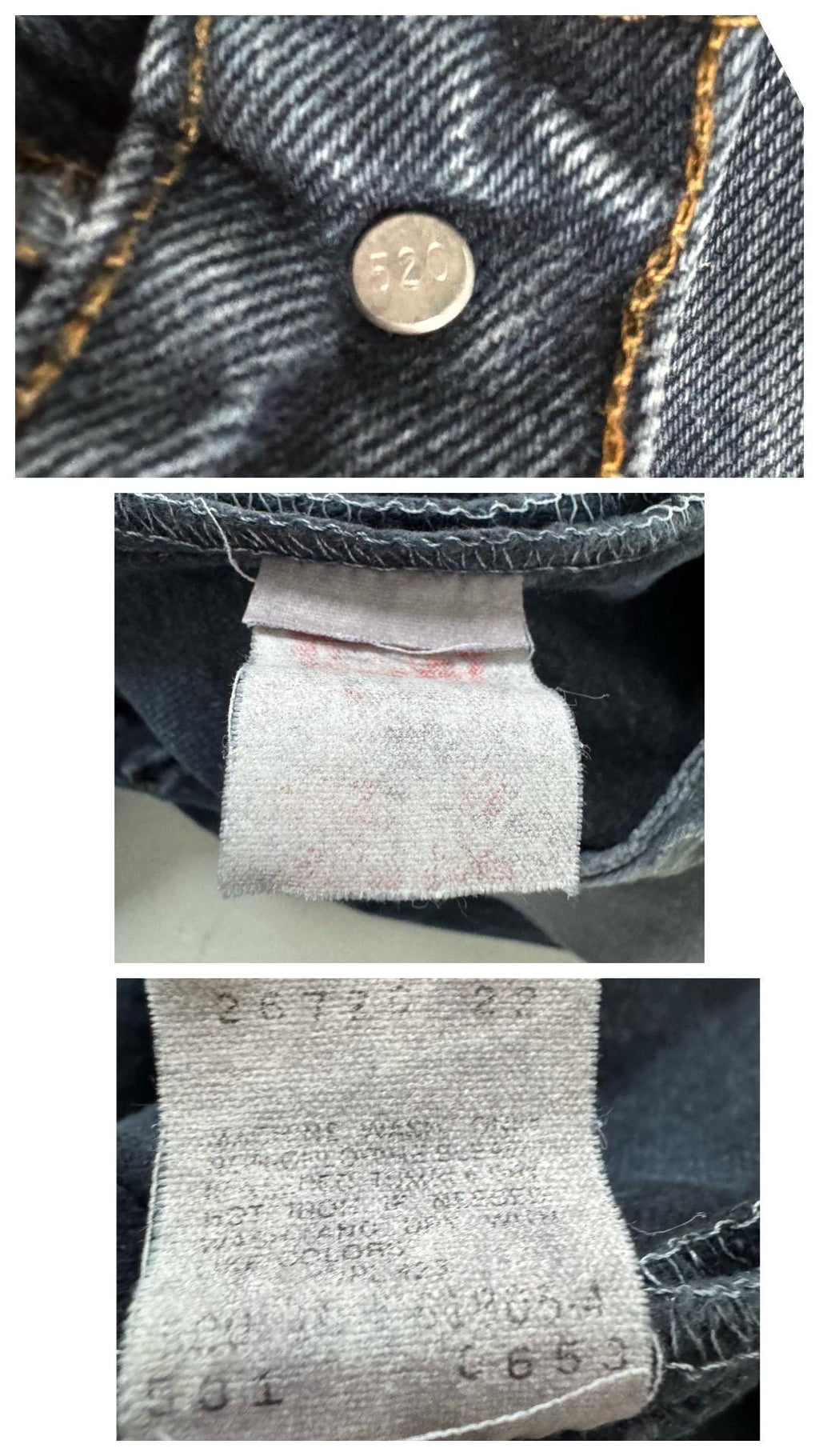 Gr. 30 Levis 501 90s Vintage Made in USA