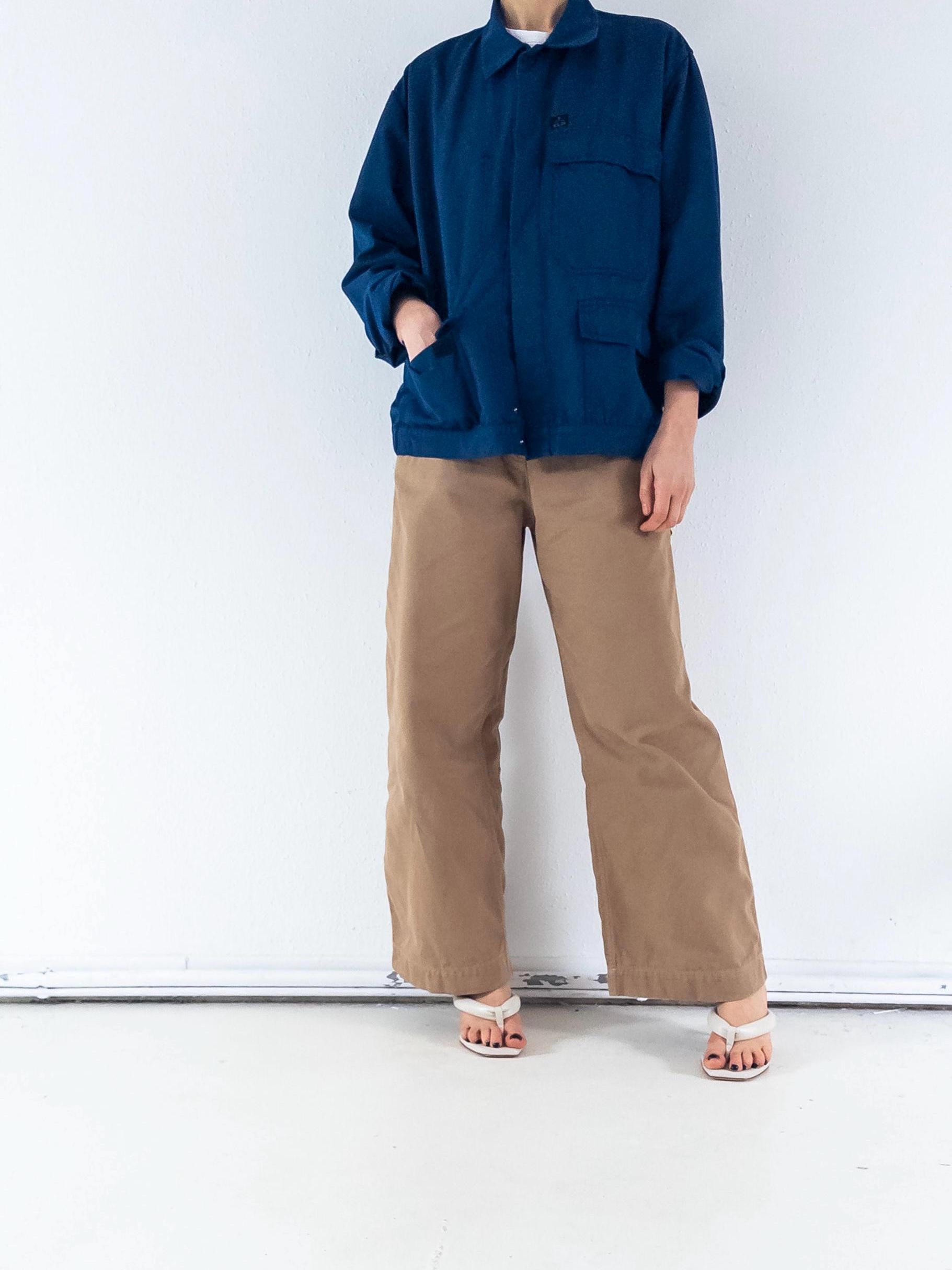 Gr. L Chore Jacket KML 80s Vintage Workwear Made in the Netherlands