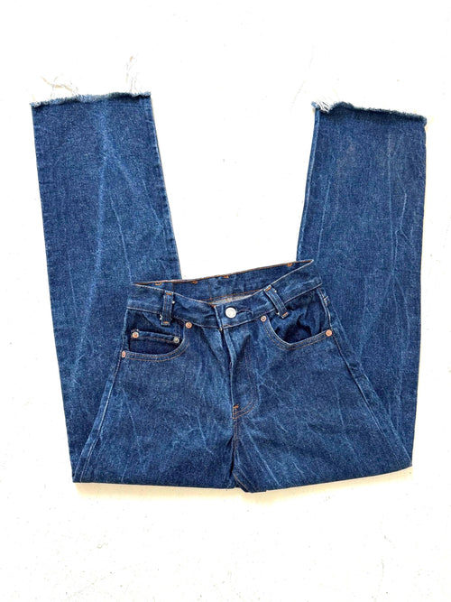 Gr. 22 - 23 Levis 701 Student 80s Vintage Made in USA