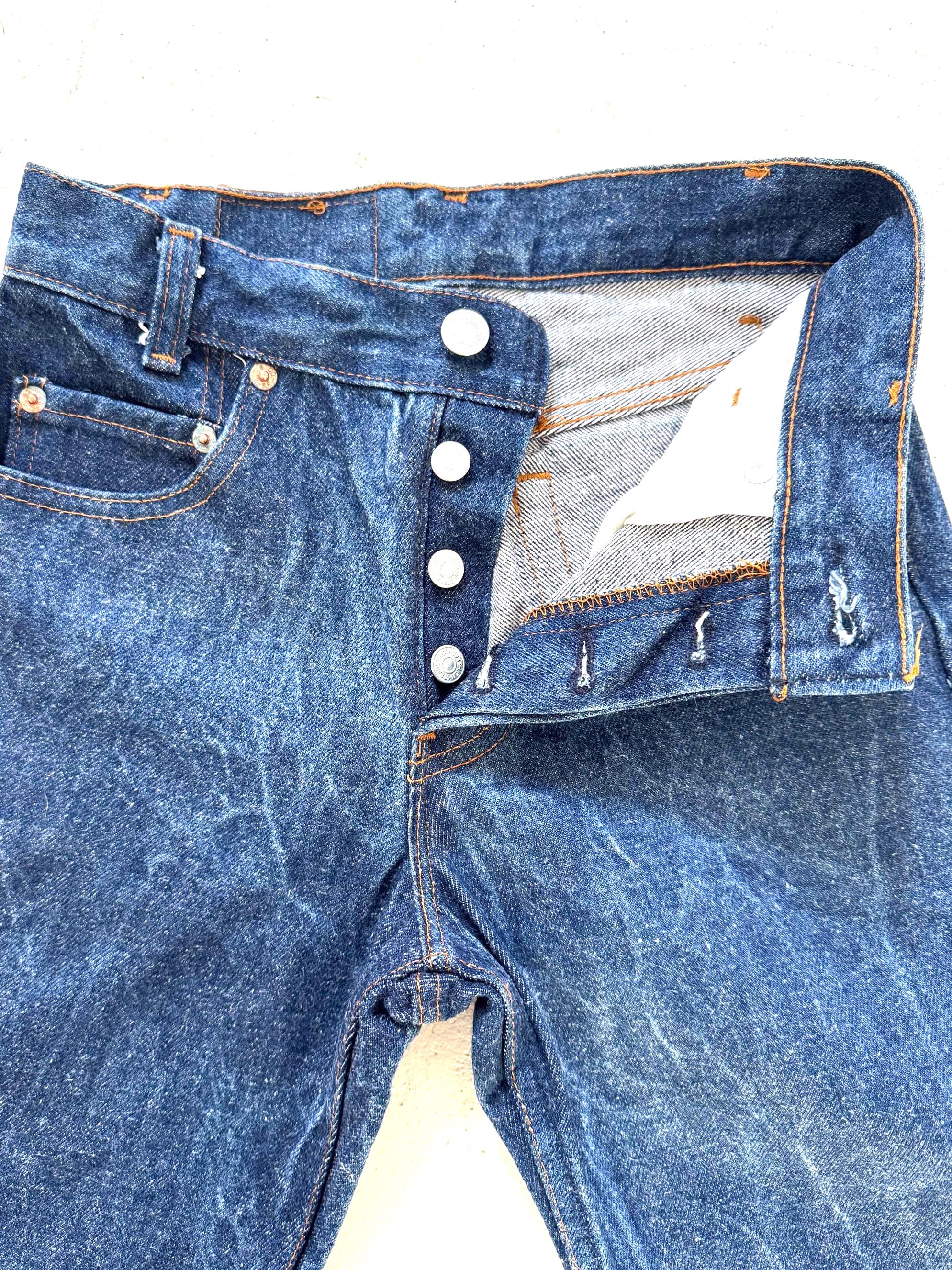 Gr. 22 - 23 Levis 701 Student 80s Vintage Made in USA