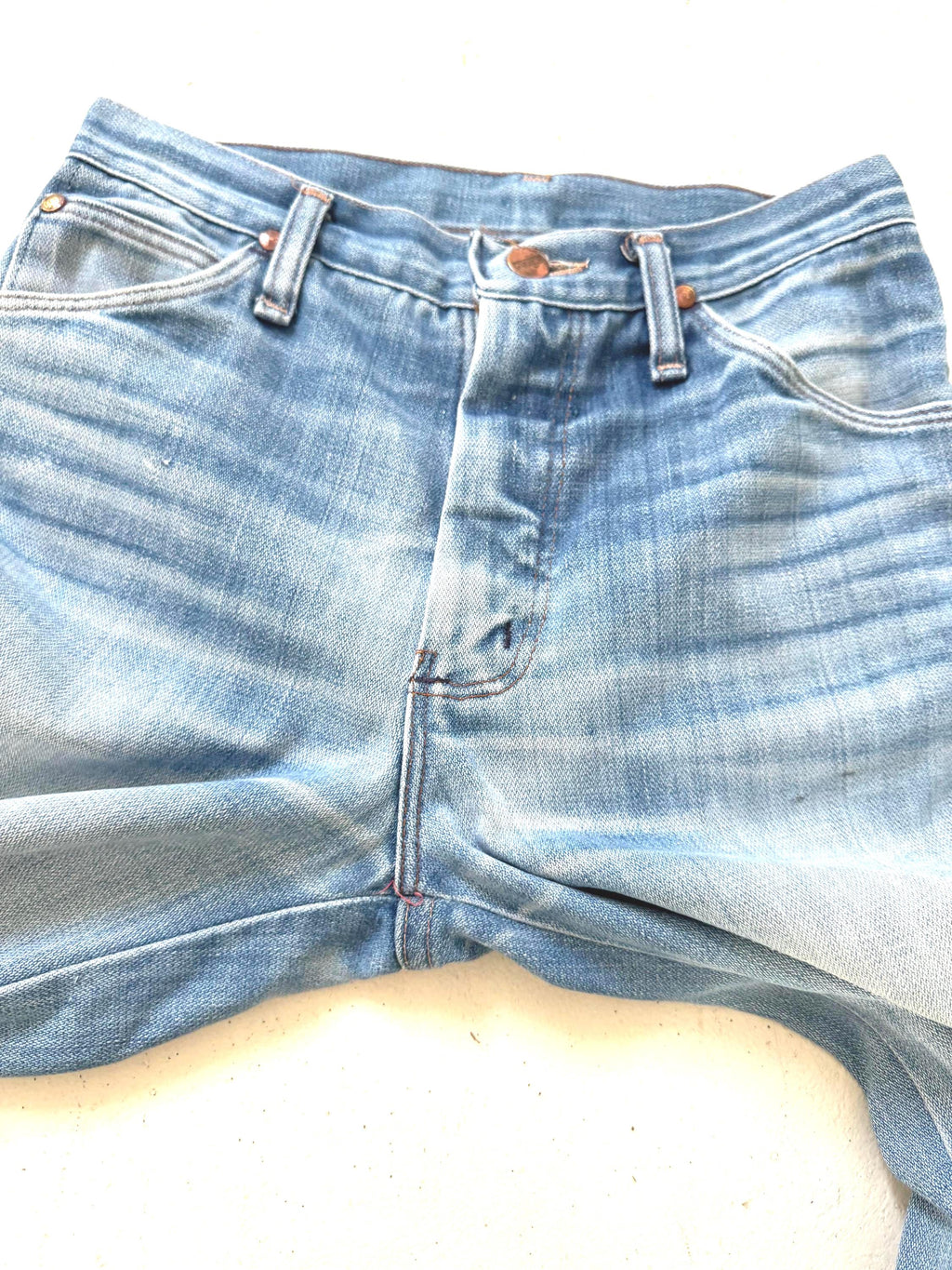 Gr. 23 -24 Wrangler Blue Bell Bootcut 70s Vintage Made in USA