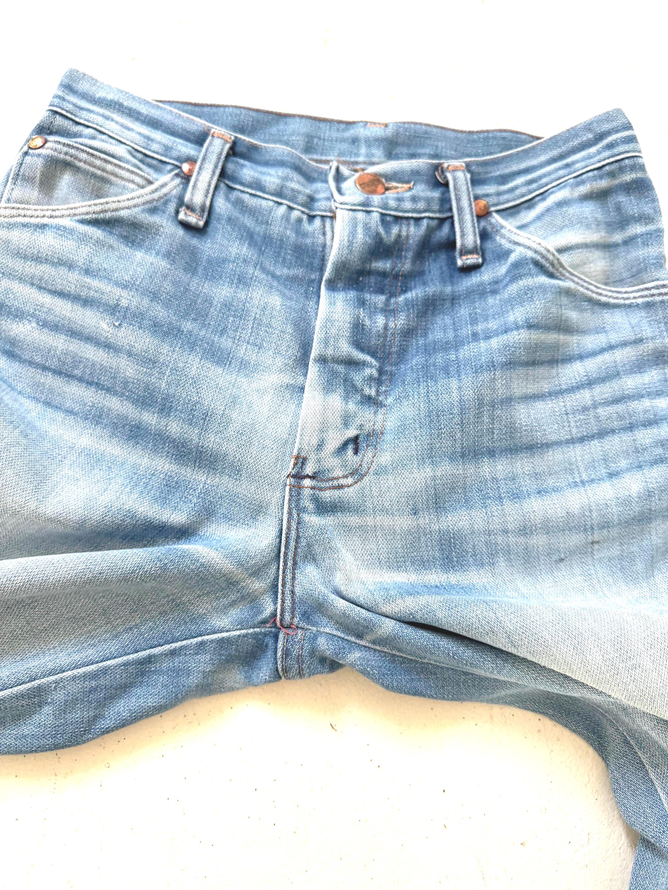 Gr. 23 -24 Wrangler Blue Bell Bootcut 70s Vintage Made in USA