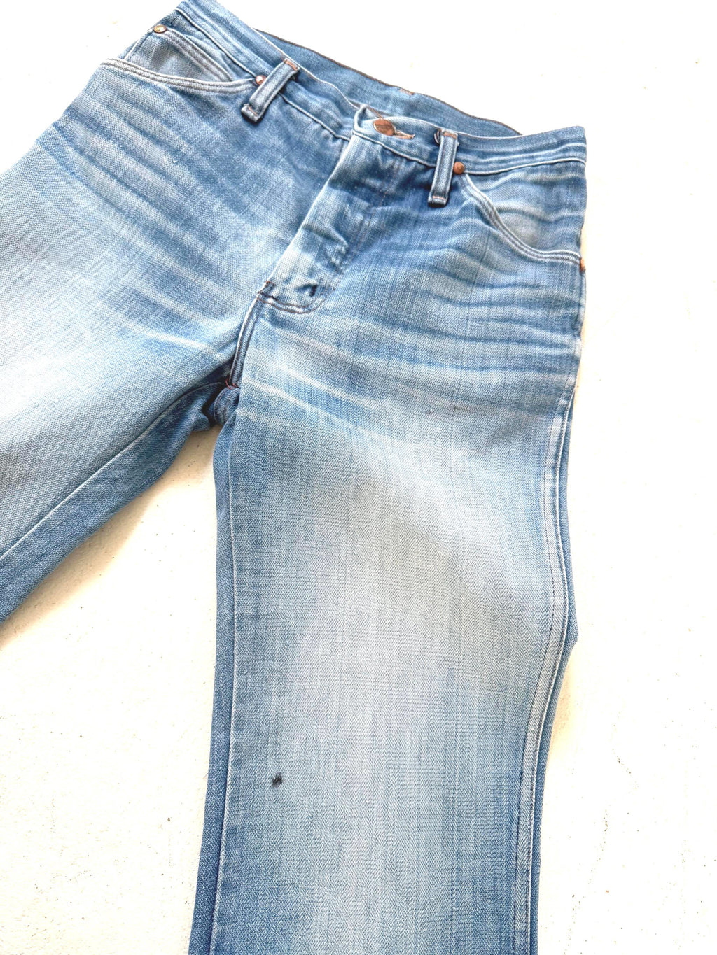 Gr. 23 -24 Wrangler Blue Bell Bootcut 70s Vintage Made in USA