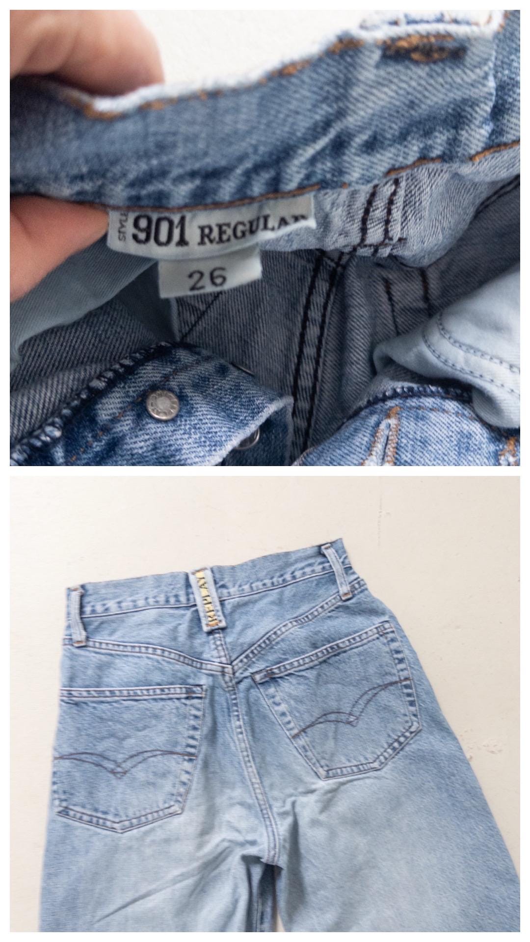 Gr. 25 Replay 901 Regular Jeans 90s Vintage Made in Italy