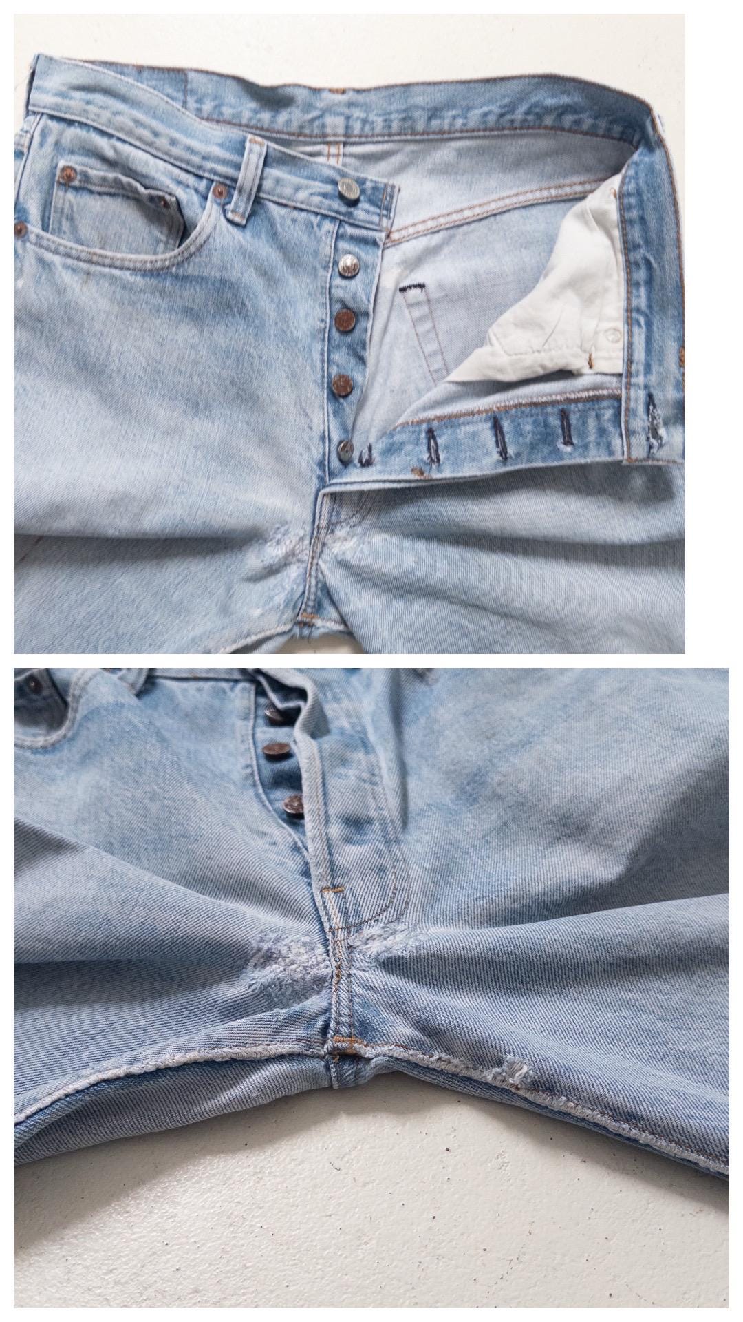 Gr. 32 Levis 501 Selvedge 80s Vintage Made in USA