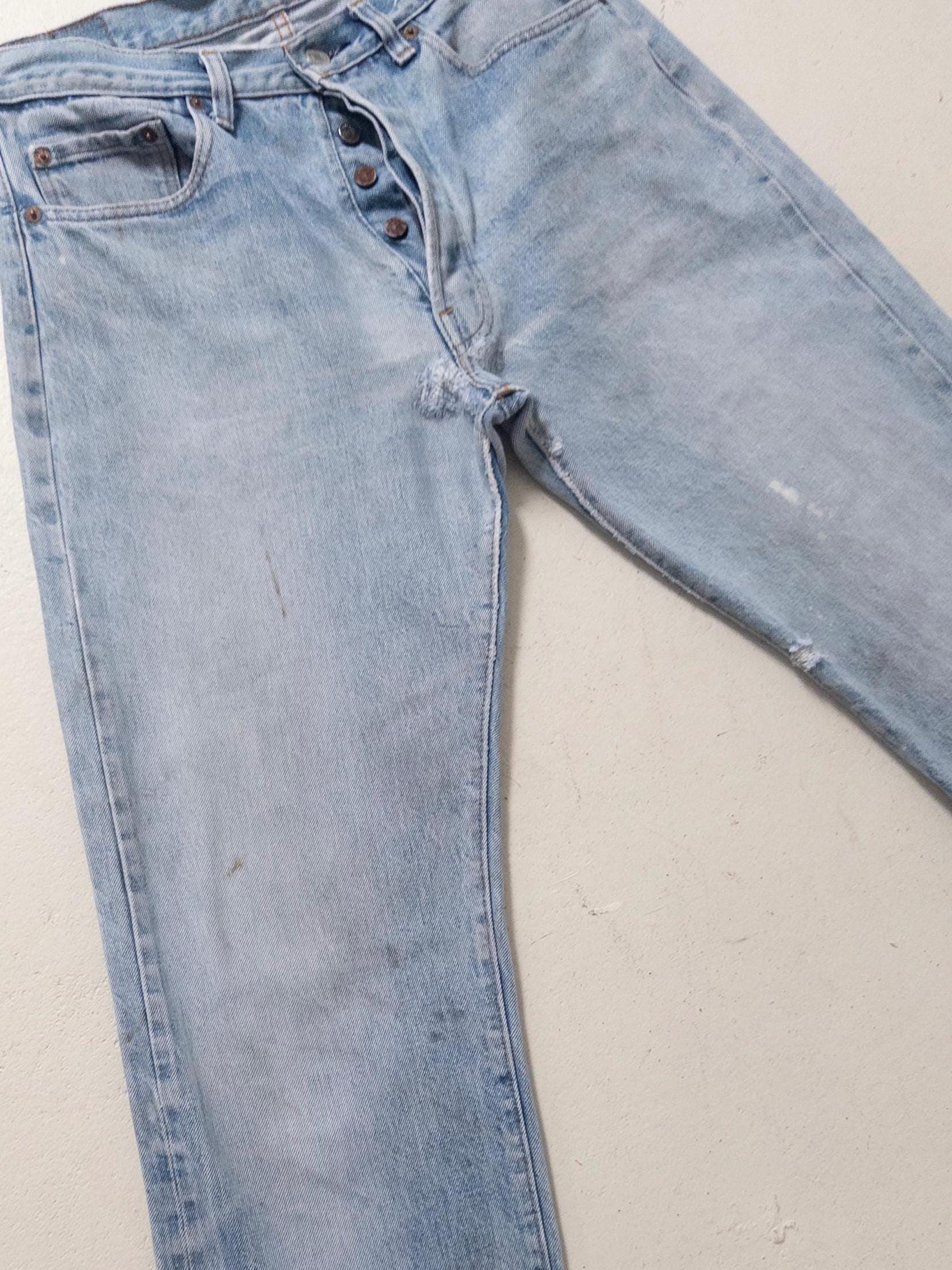 Gr. 32 Levis 501 Selvedge 80s Vintage Made in USA