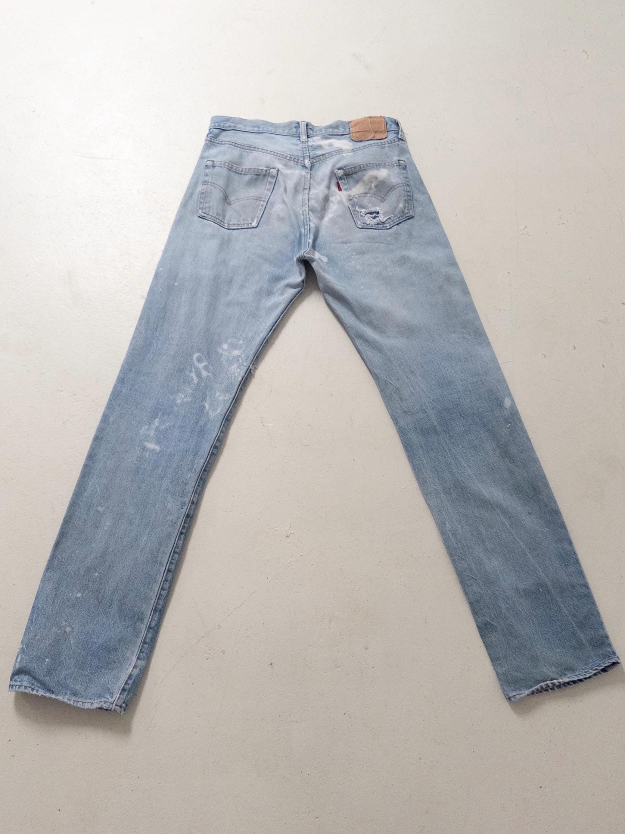 Gr. 32 Levis 501 Selvedge 80s Vintage Made in USA