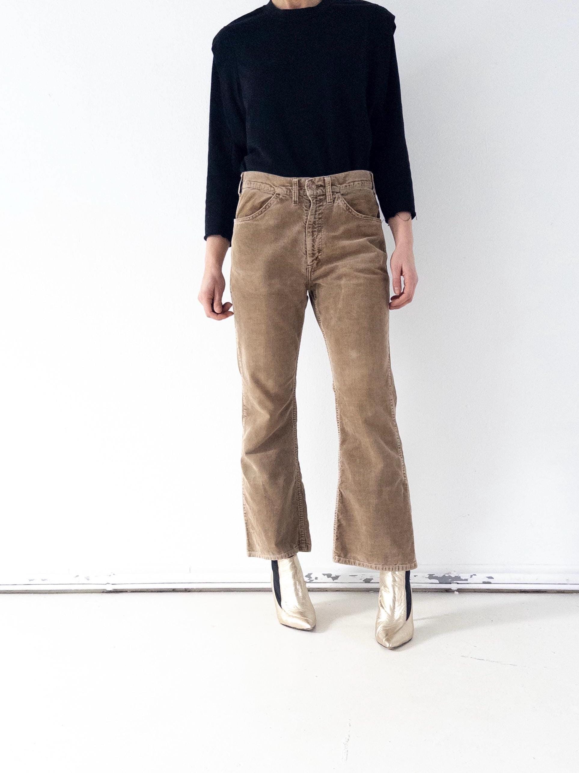 Gr. 29 - 30 BIG E Levis Schlaghose 60s Vintage Made in USA