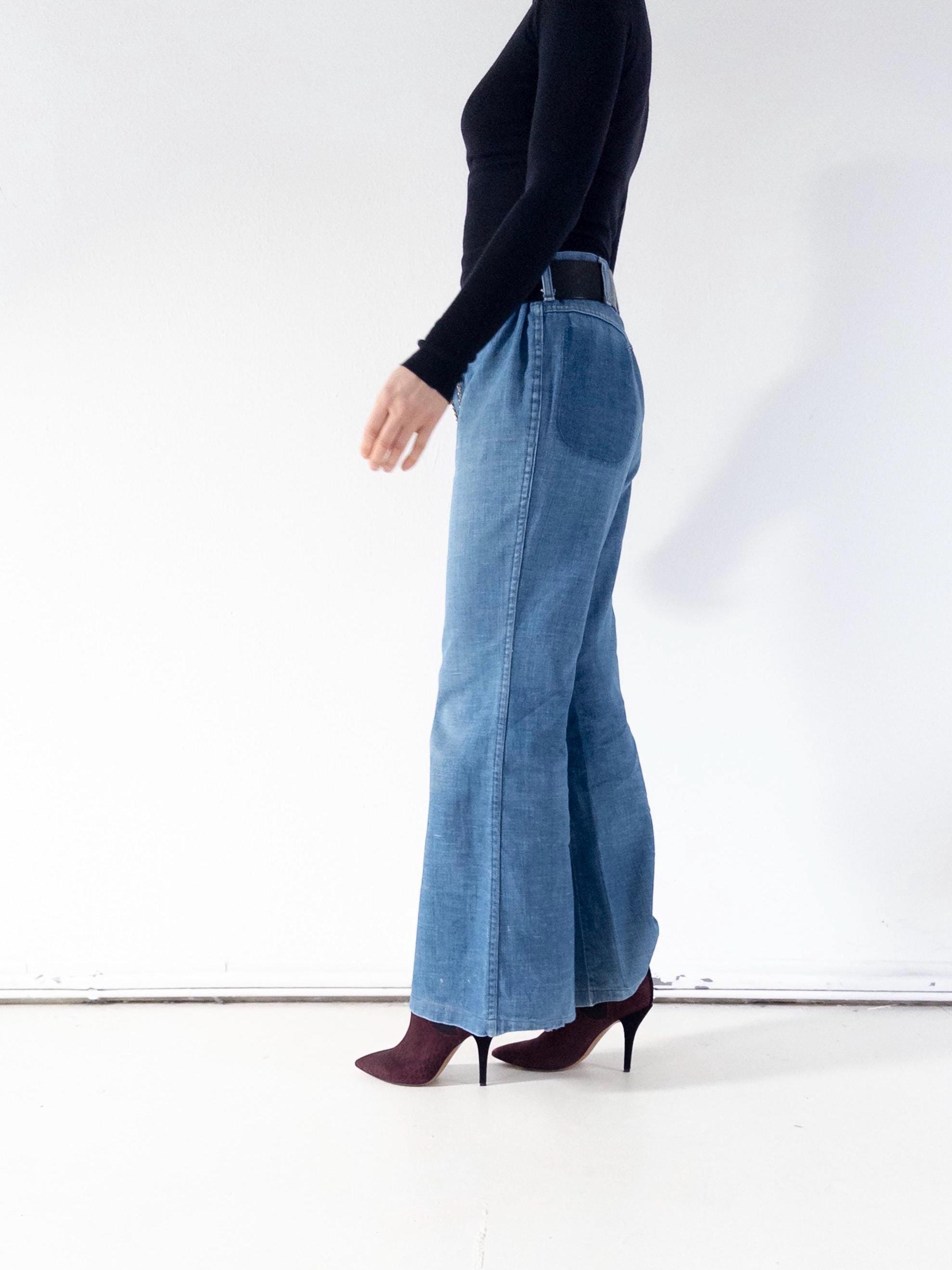 Gr. 36 Wrangler 70s Vintage Schlaghose Made in Malta