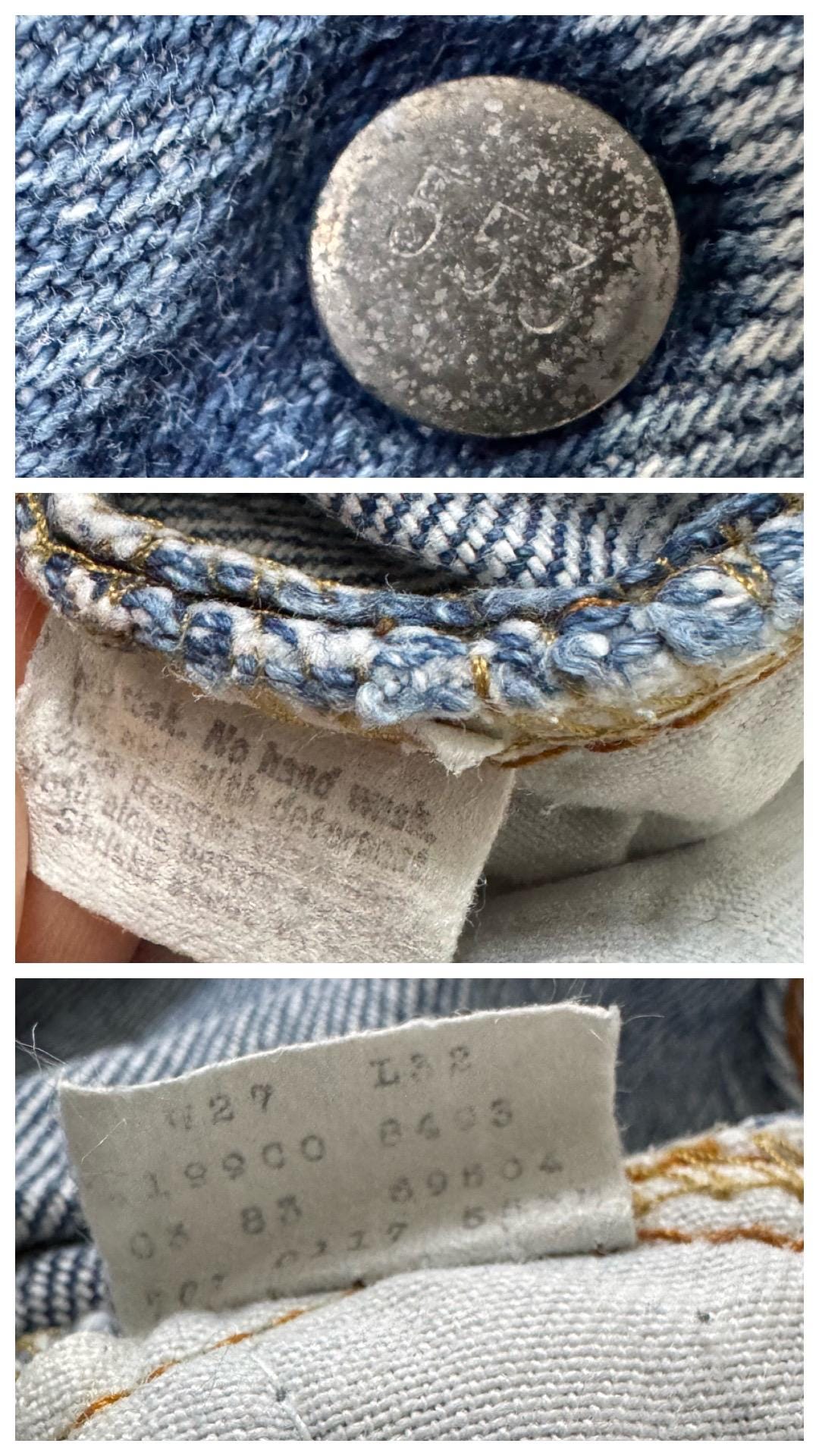 Gr. 24 - 25 Levis 701 80s Vintage Made in USA