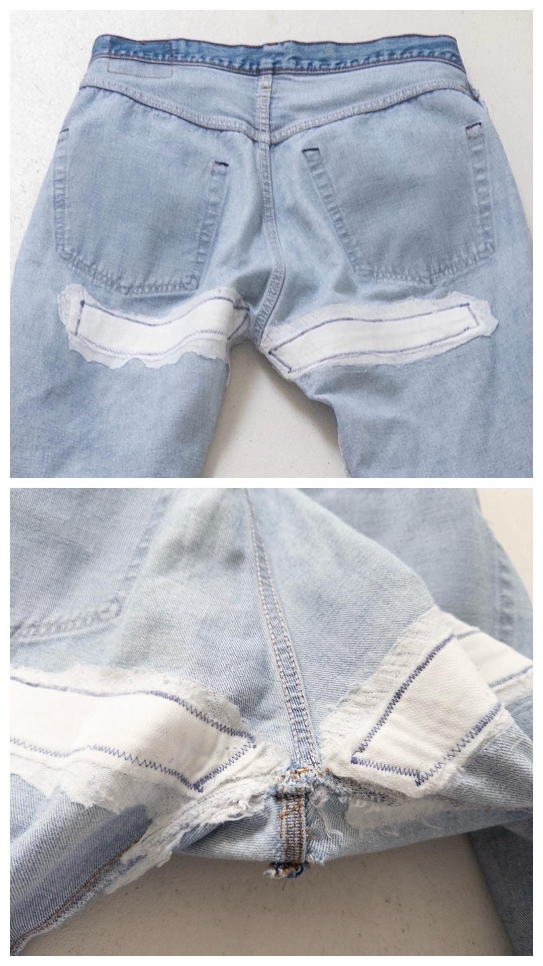 Gr. 32 - 33 Levis 501 Selvedge 80s Vintage Made in USA