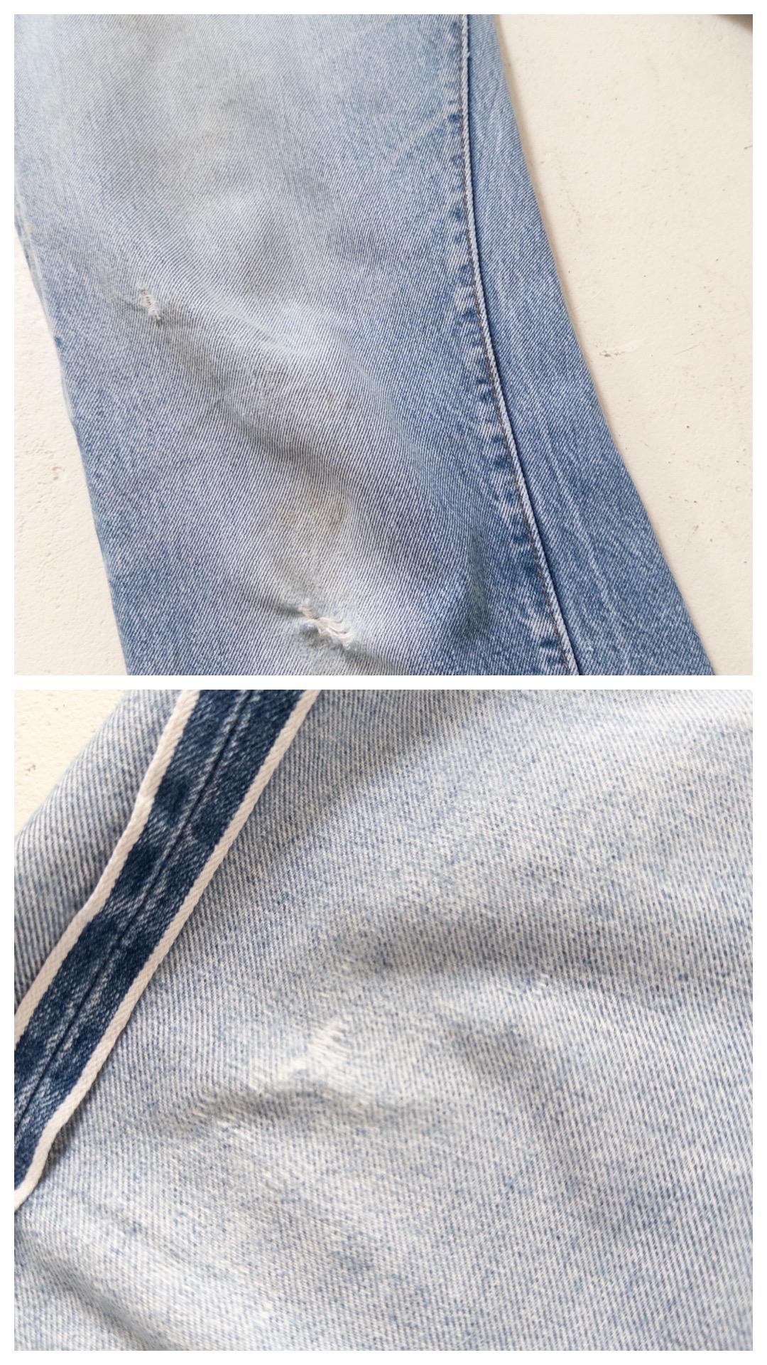 Gr. 32 - 33 Levis 501 Selvedge 80s Vintage Made in USA