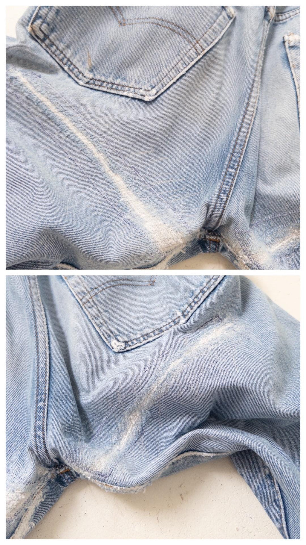 Gr. 32 - 33 Levis 501 Selvedge 80s Vintage Made in USA