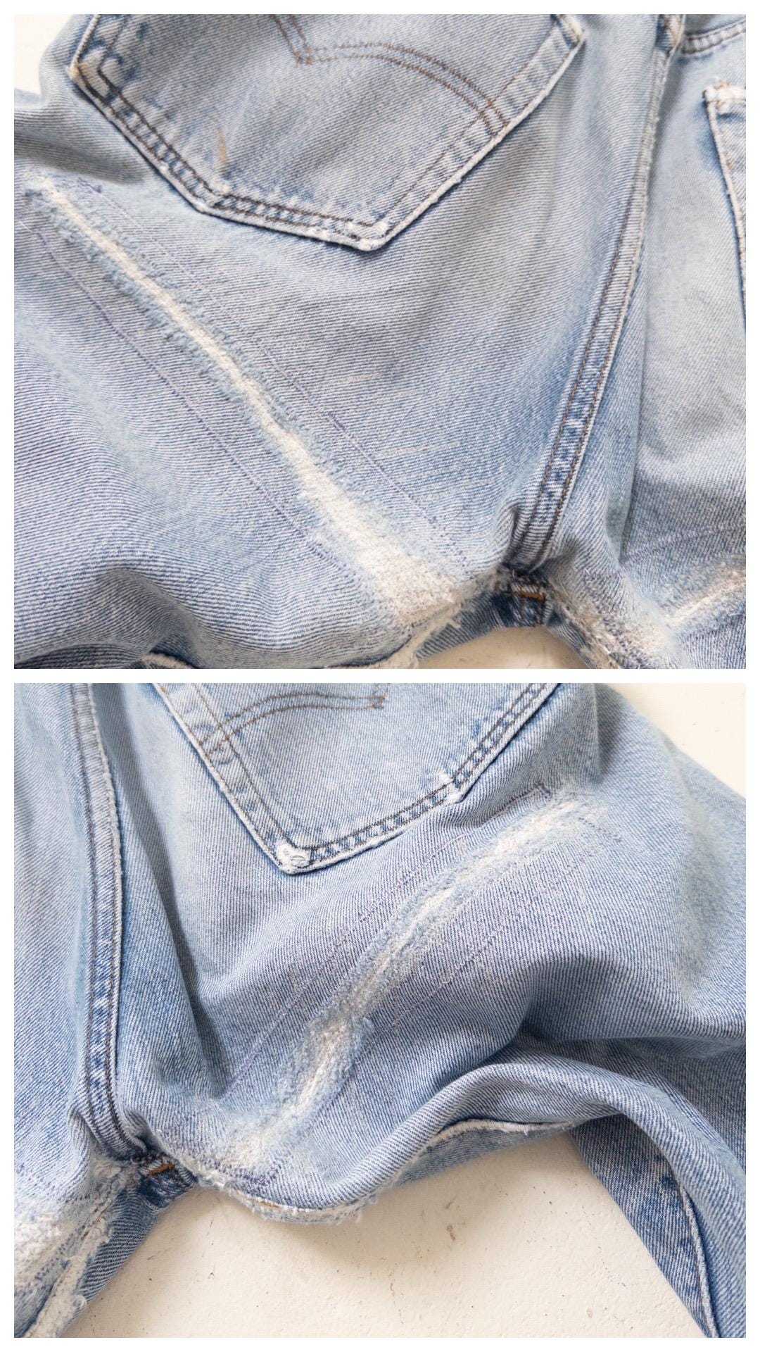 Gr. 32 - 33 Levis 501 Selvedge 80s Vintage Made in USA
