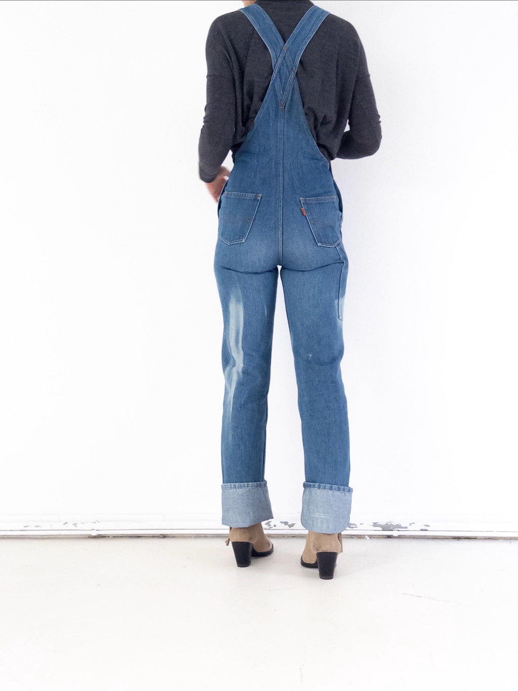 Gr. XS Levis Latzhose 80s Vintage Made in France