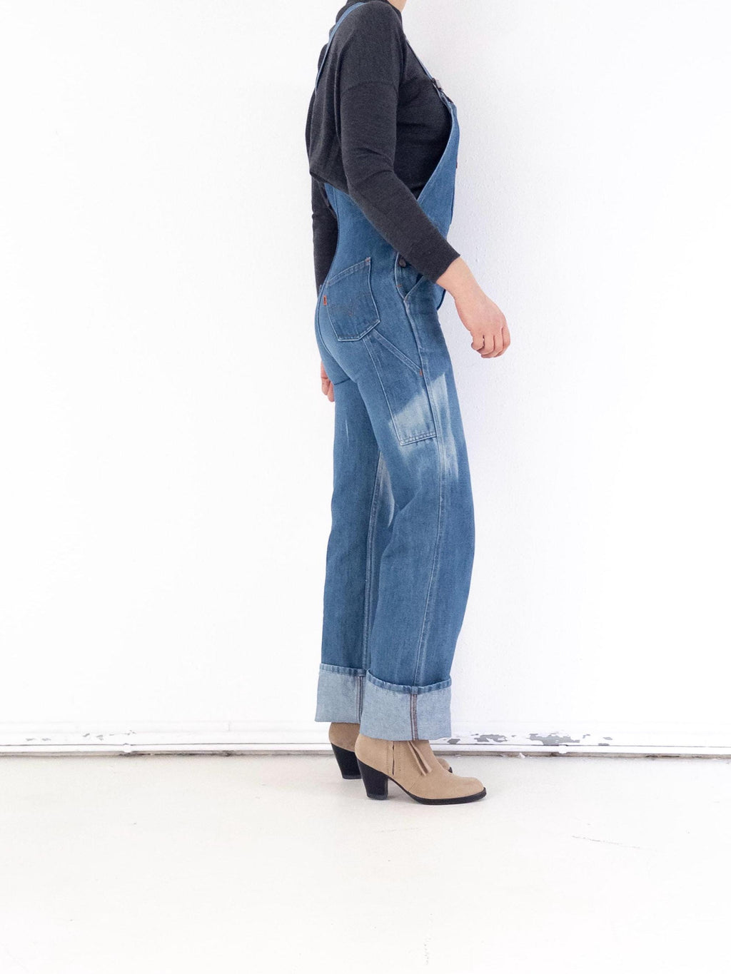 Gr. XS Levis Latzhose 80s Vintage Made in France