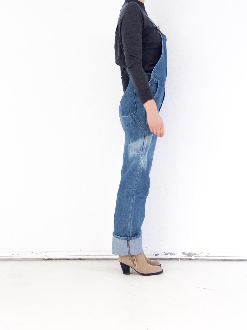 Gr. XS Levis Latzhose 80s Vintage Made in France