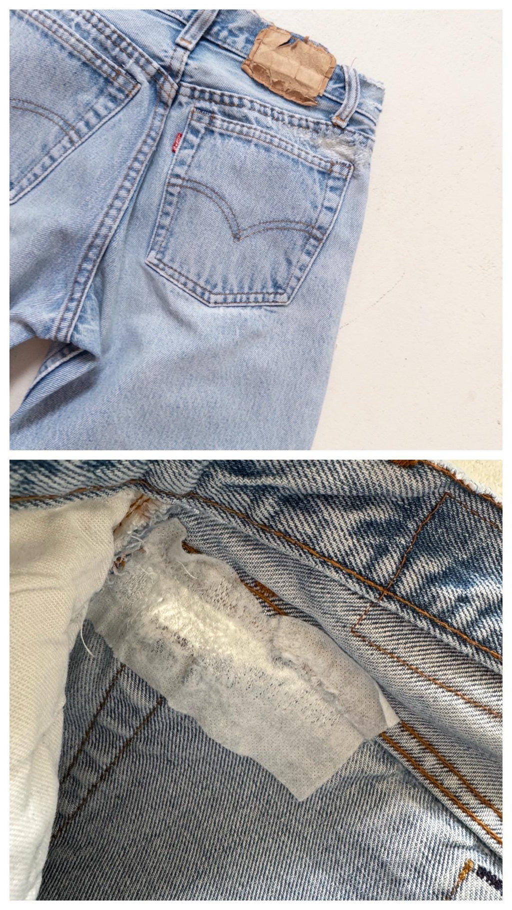 Gr. 24 - 25 Levis 701 80s Vintage Made in USA