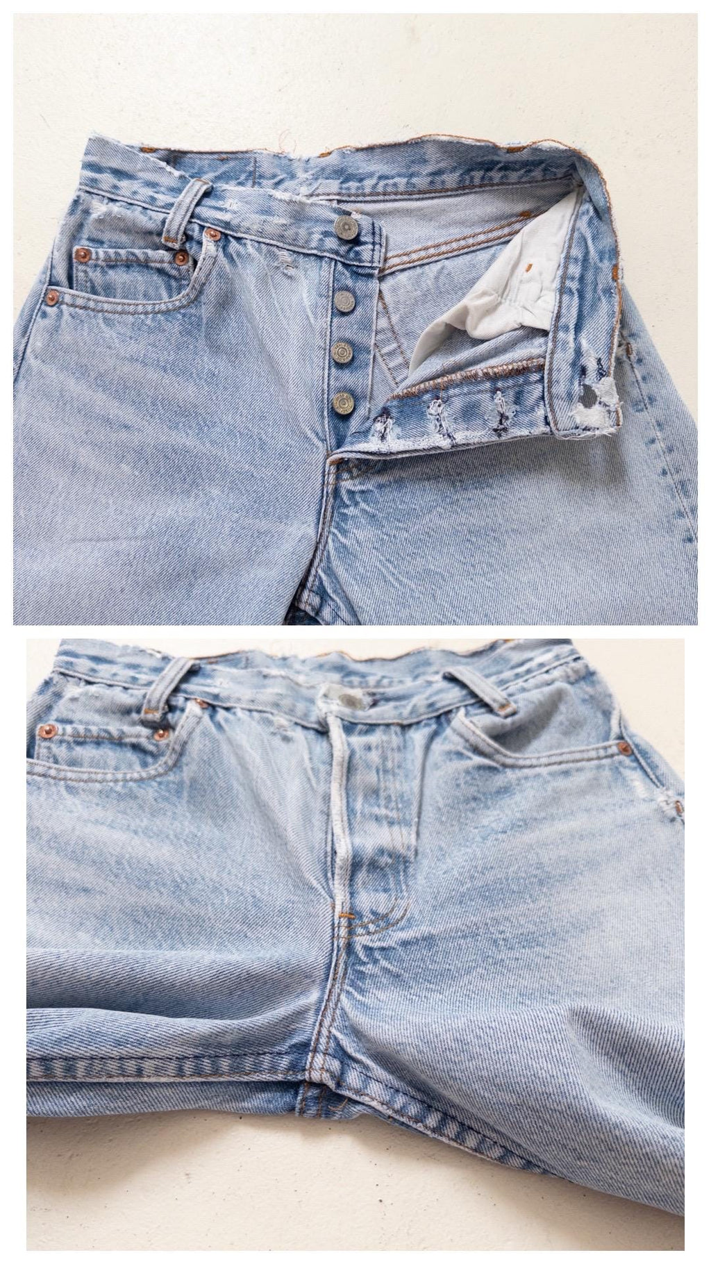 Gr. 24 - 25 Levis 701 80s Vintage Made in USA
