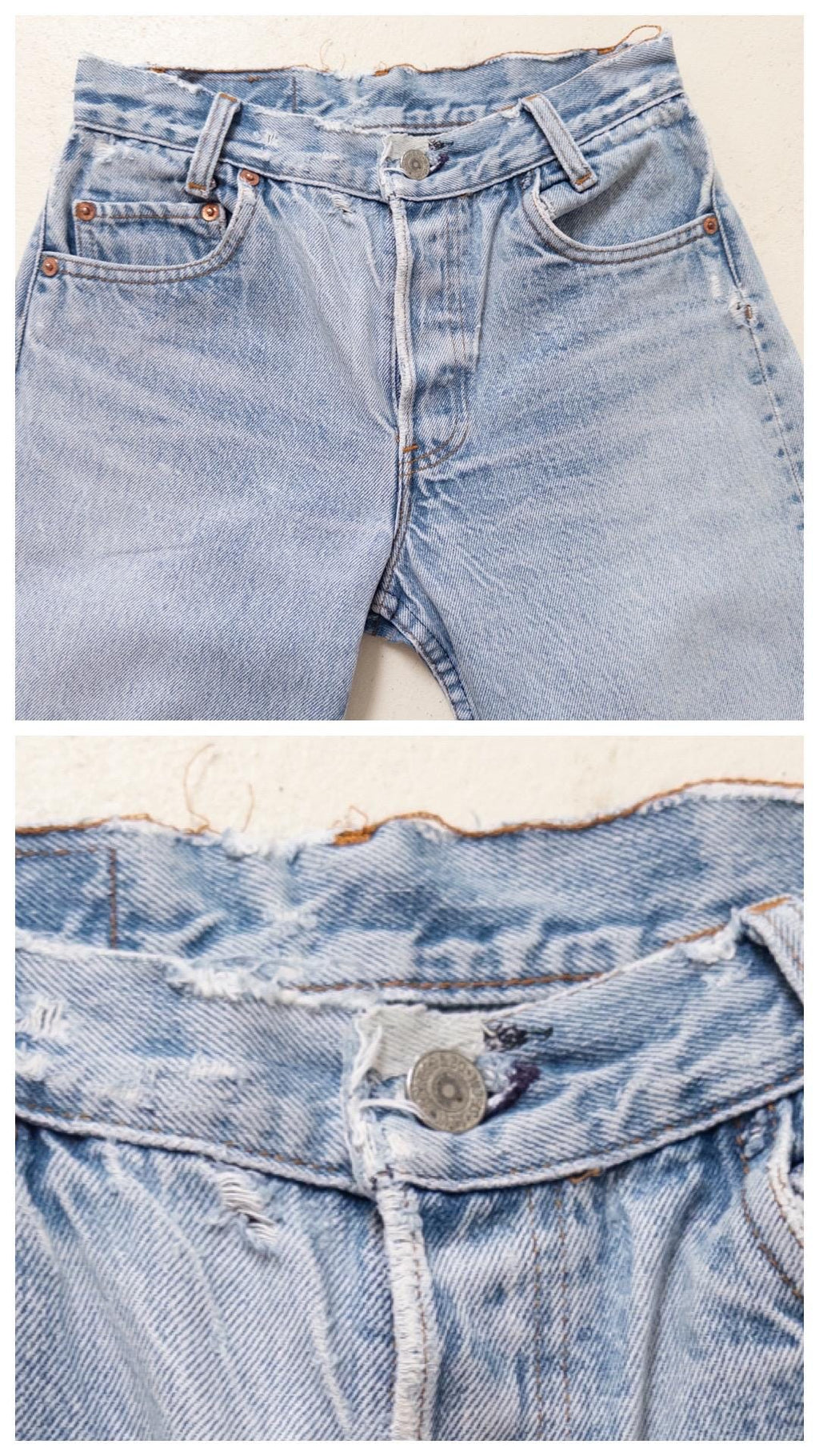 Gr. 24 - 25 Levis 701 80s Vintage Made in USA