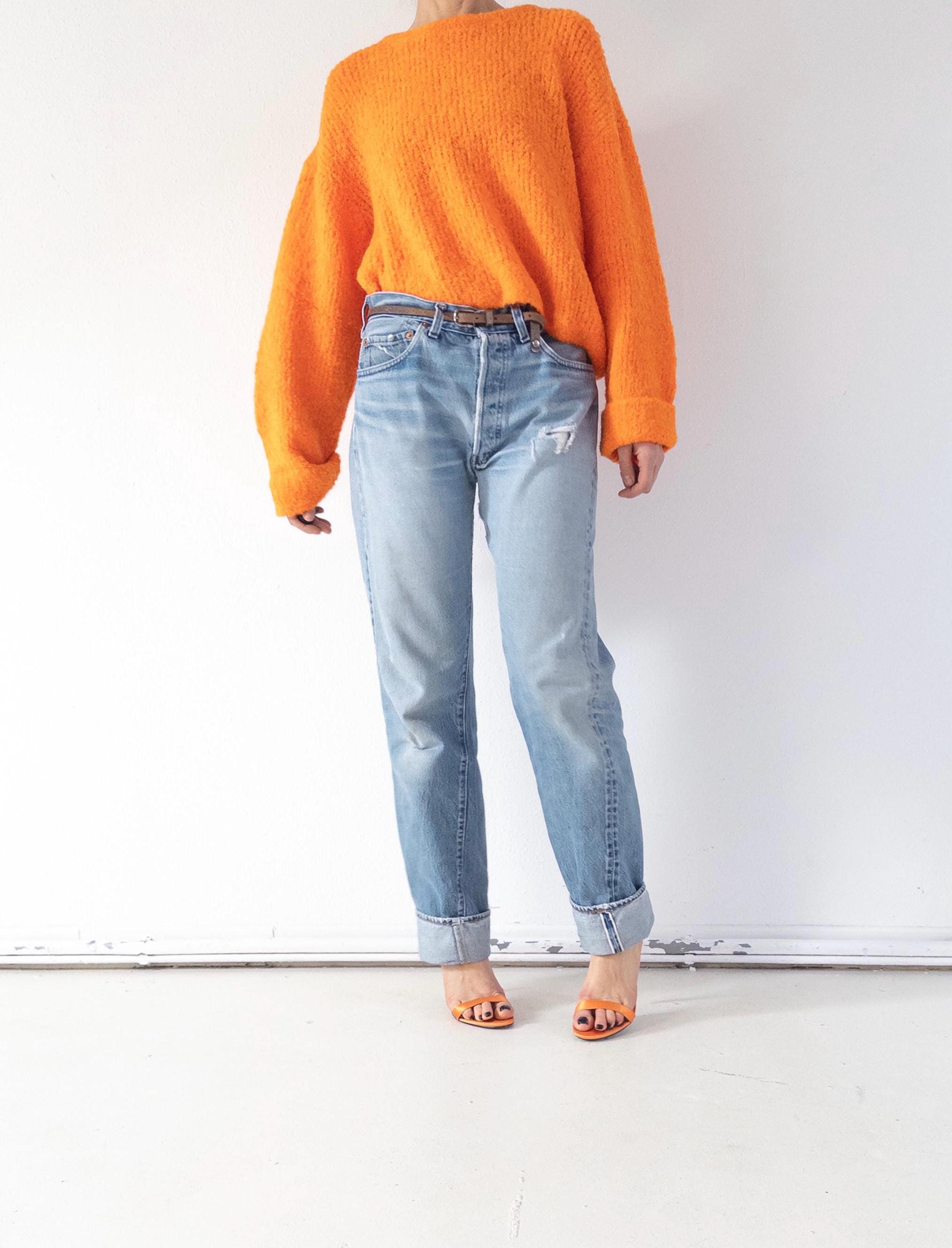 Gr. 32 - 33 Levis 501 Selvedge 80s Vintage Made in USA