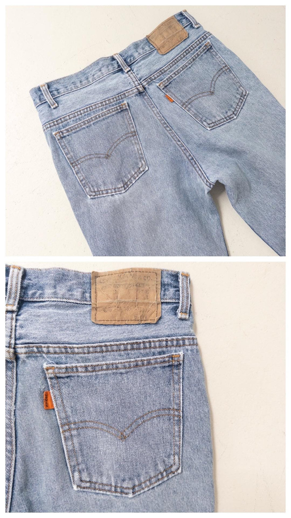 Gr. 30 - 31 Levis 631 80s Vintage Made in Belgium