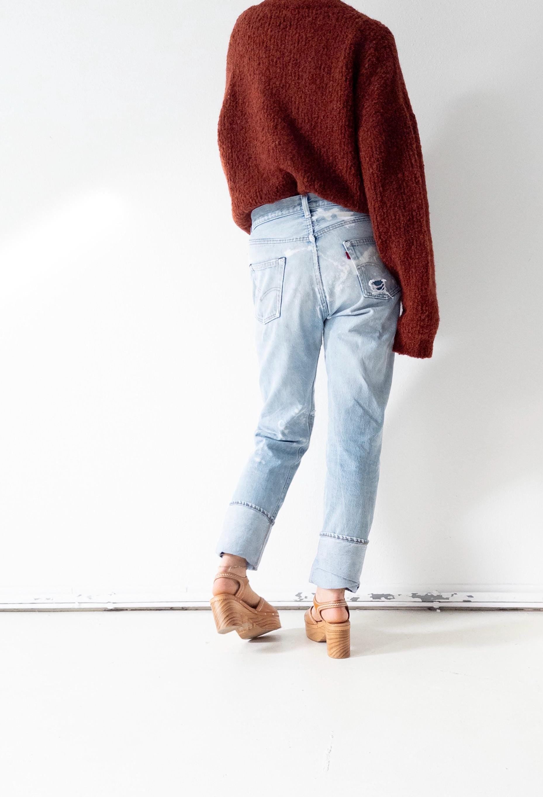 Gr. 32 Levis 501 Selvedge 80s Vintage Made in USA