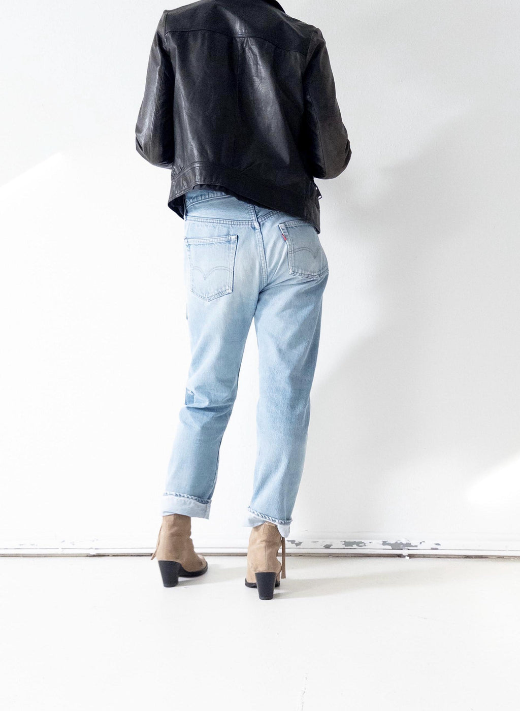 Gr. 32 Levis 501 Selvedge Redline 70s Vintage Made in USA