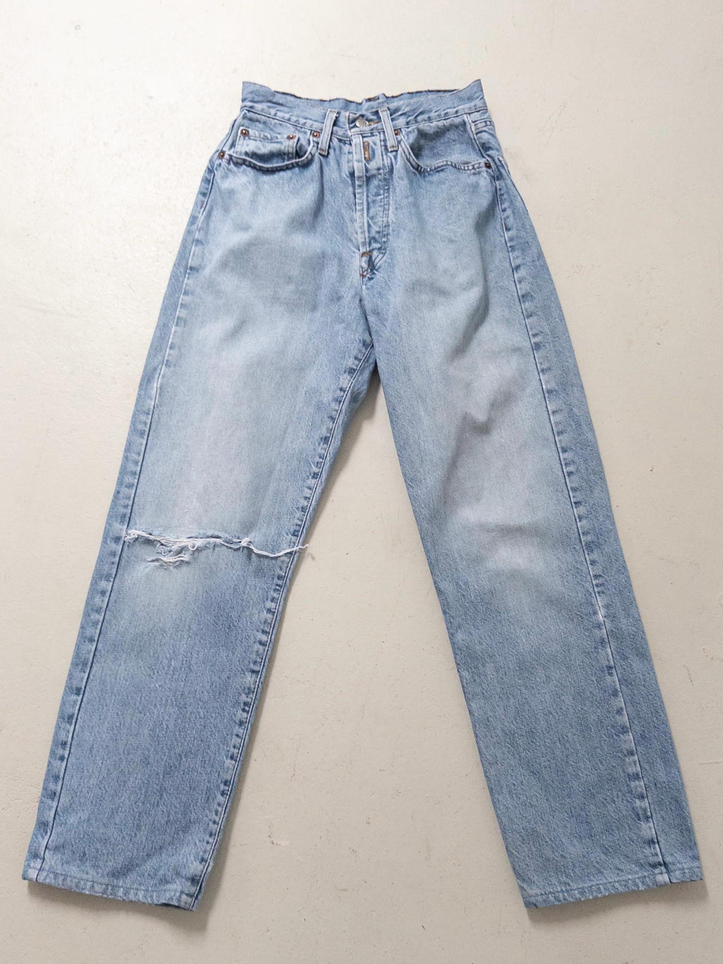 Vintage Replay 901 Jeans Damen W25 W29 | 90s Button Fly Denim Hose Made in Italy