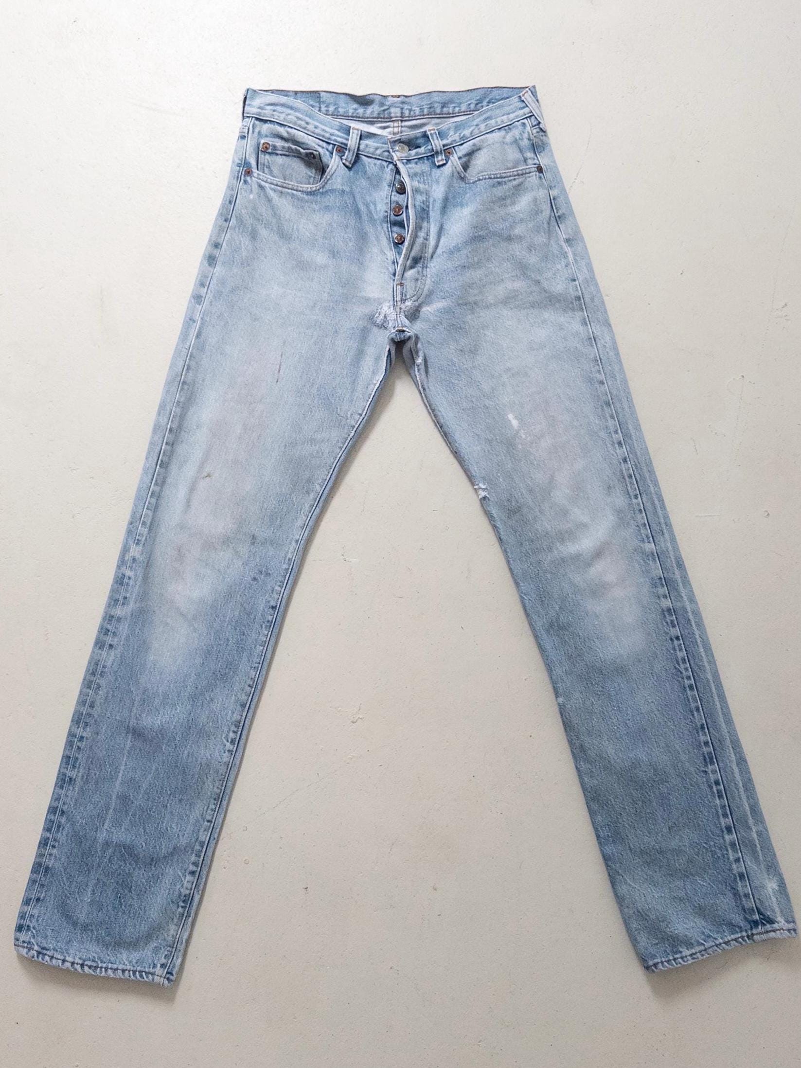 Gr. 32 Levis 501 Selvedge 80s Vintage Made in USA
