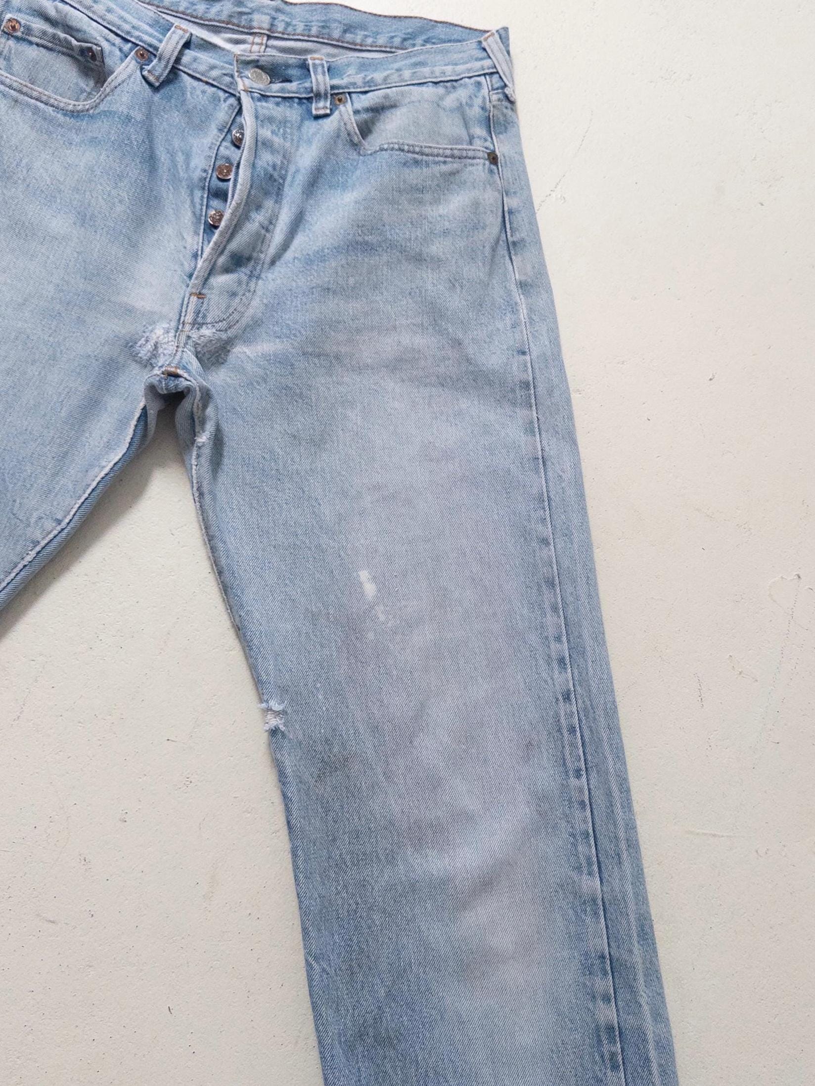 Gr. 32 Levis 501 Selvedge 80s Vintage Made in USA