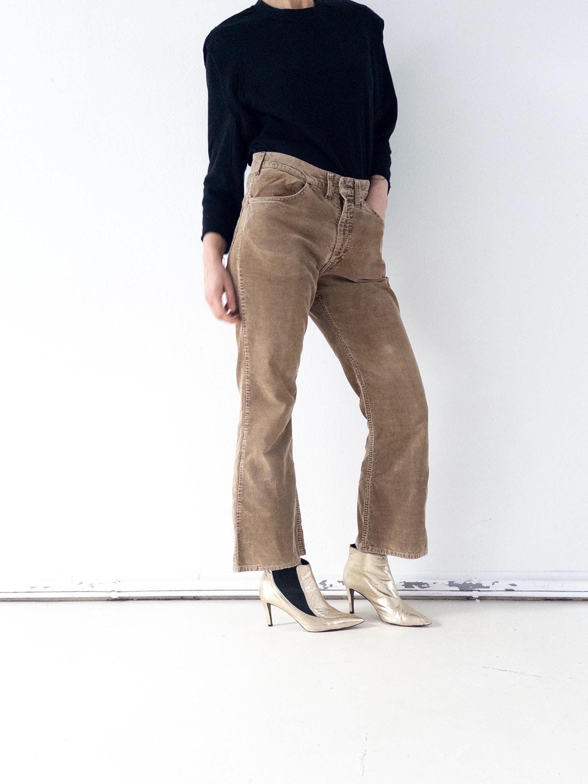 Gr. 29 - 30 BIG E Levis Schlaghose 60s Vintage Made in USA