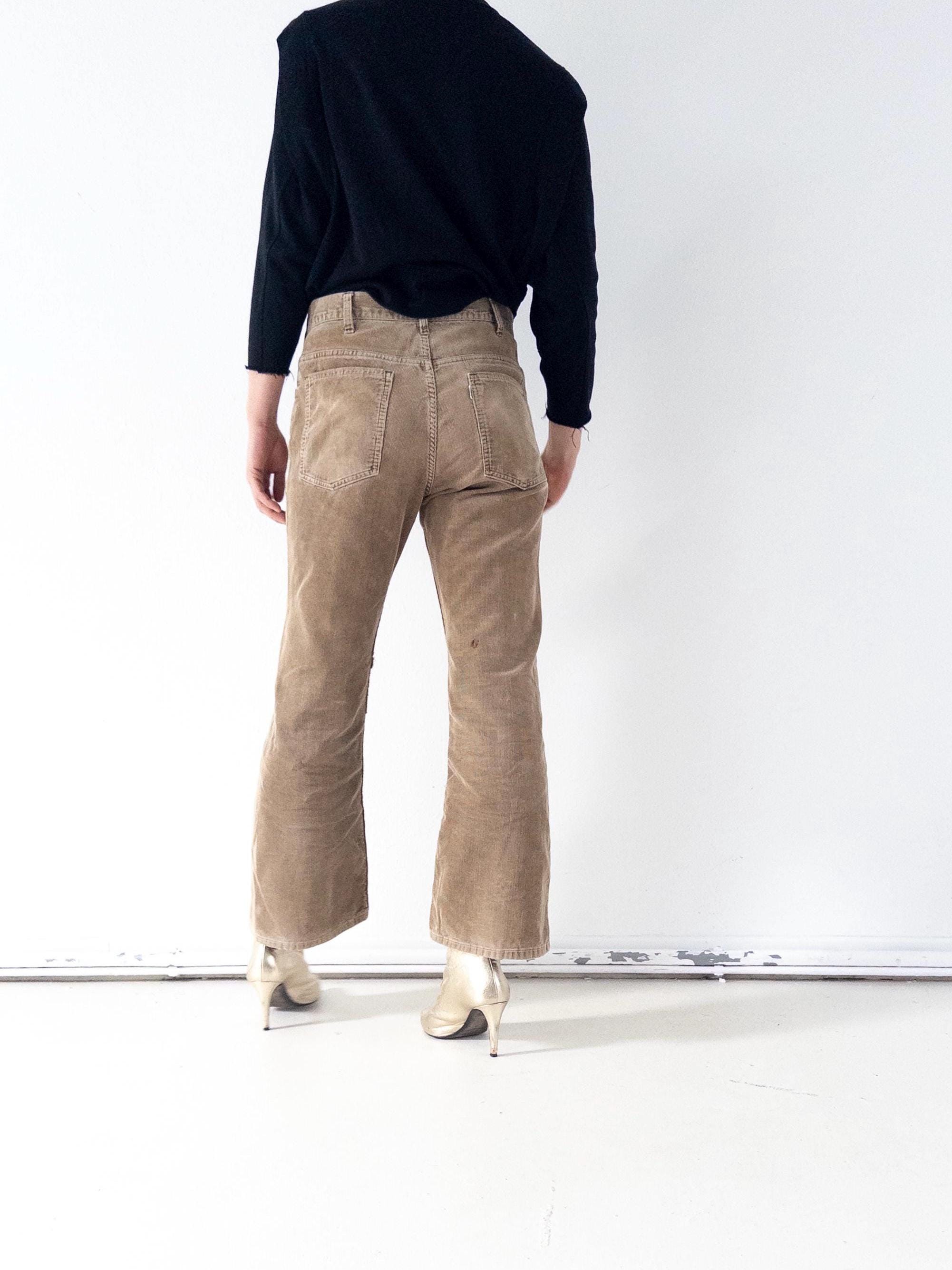 Gr. 29 - 30 BIG E Levis Schlaghose 60s Vintage Made in USA