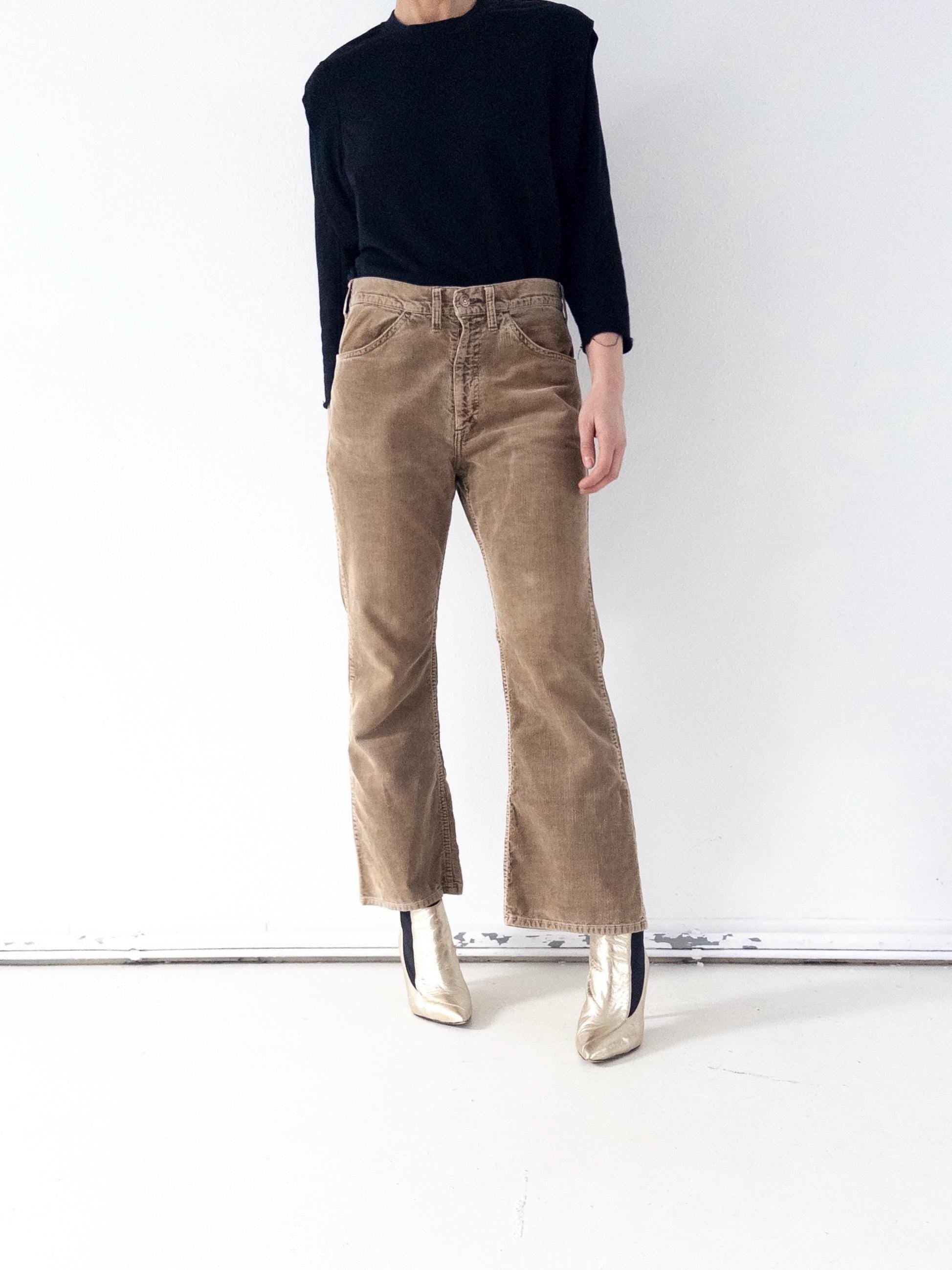 Gr. 29 - 30 BIG E Levis Schlaghose 60s Vintage Made in USA