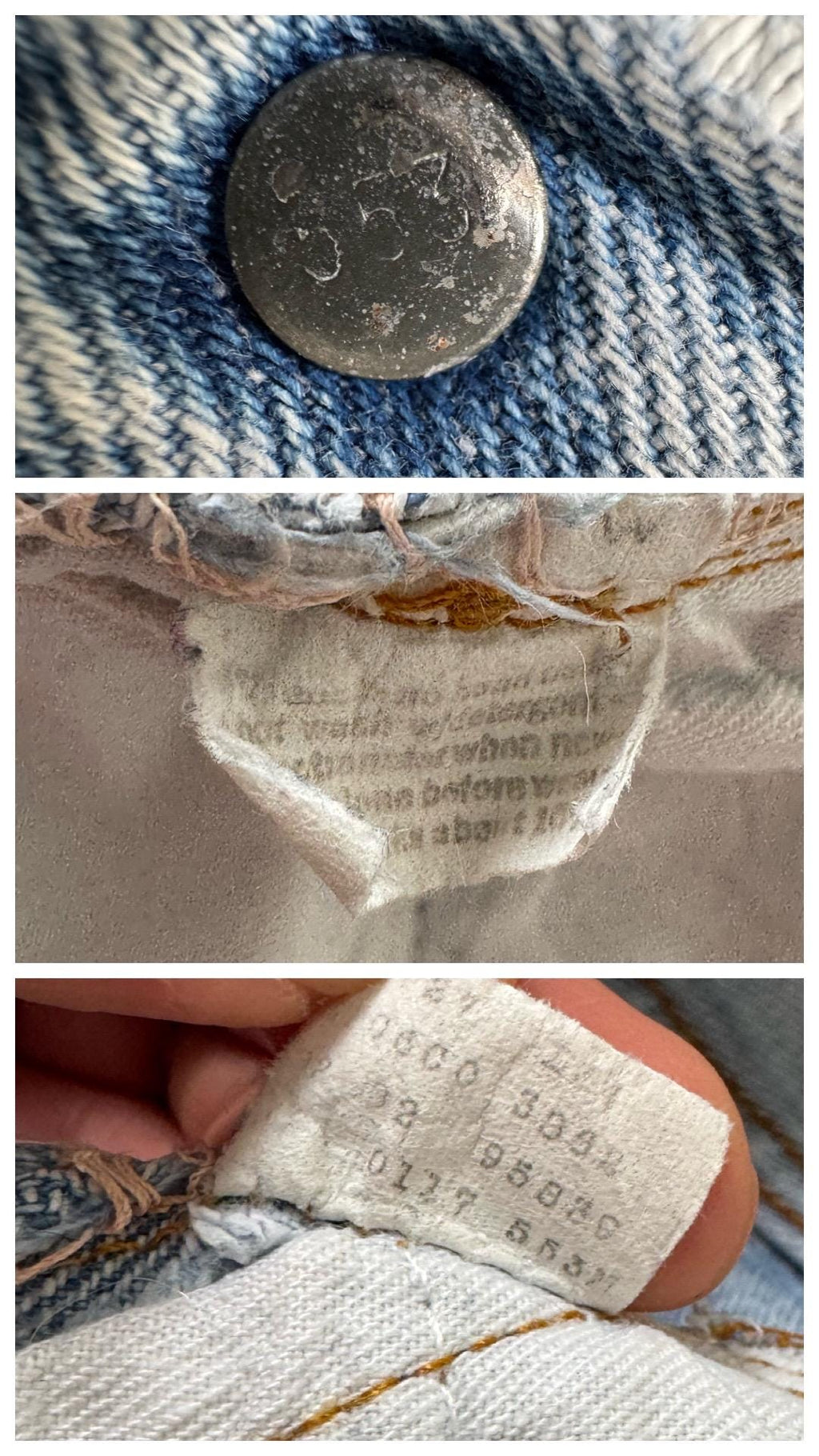 Gr. 24 - 25 Levis 701 80s Vintage Made in USA