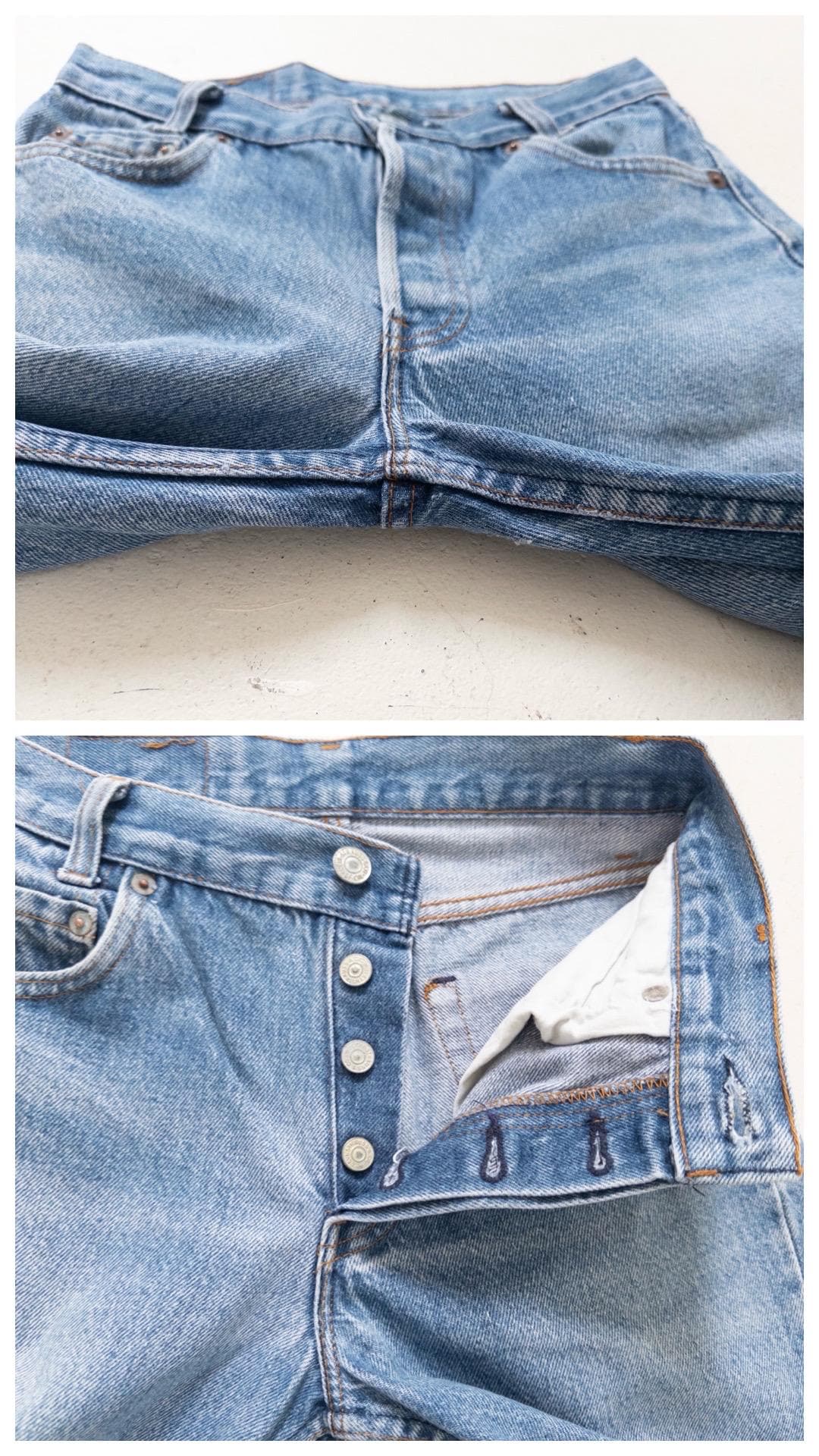 Gr. 24 - 25 Levis 701 80s Vintage Made in USA