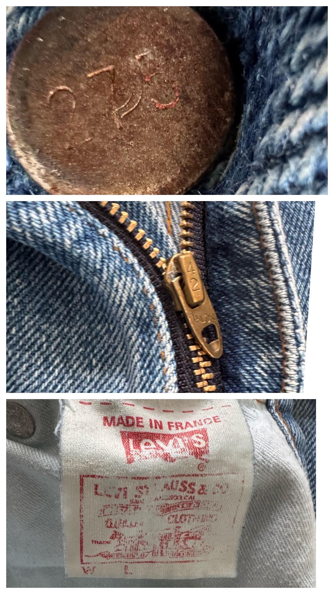 Gr. 32 Levis 80s Vintage Made in France