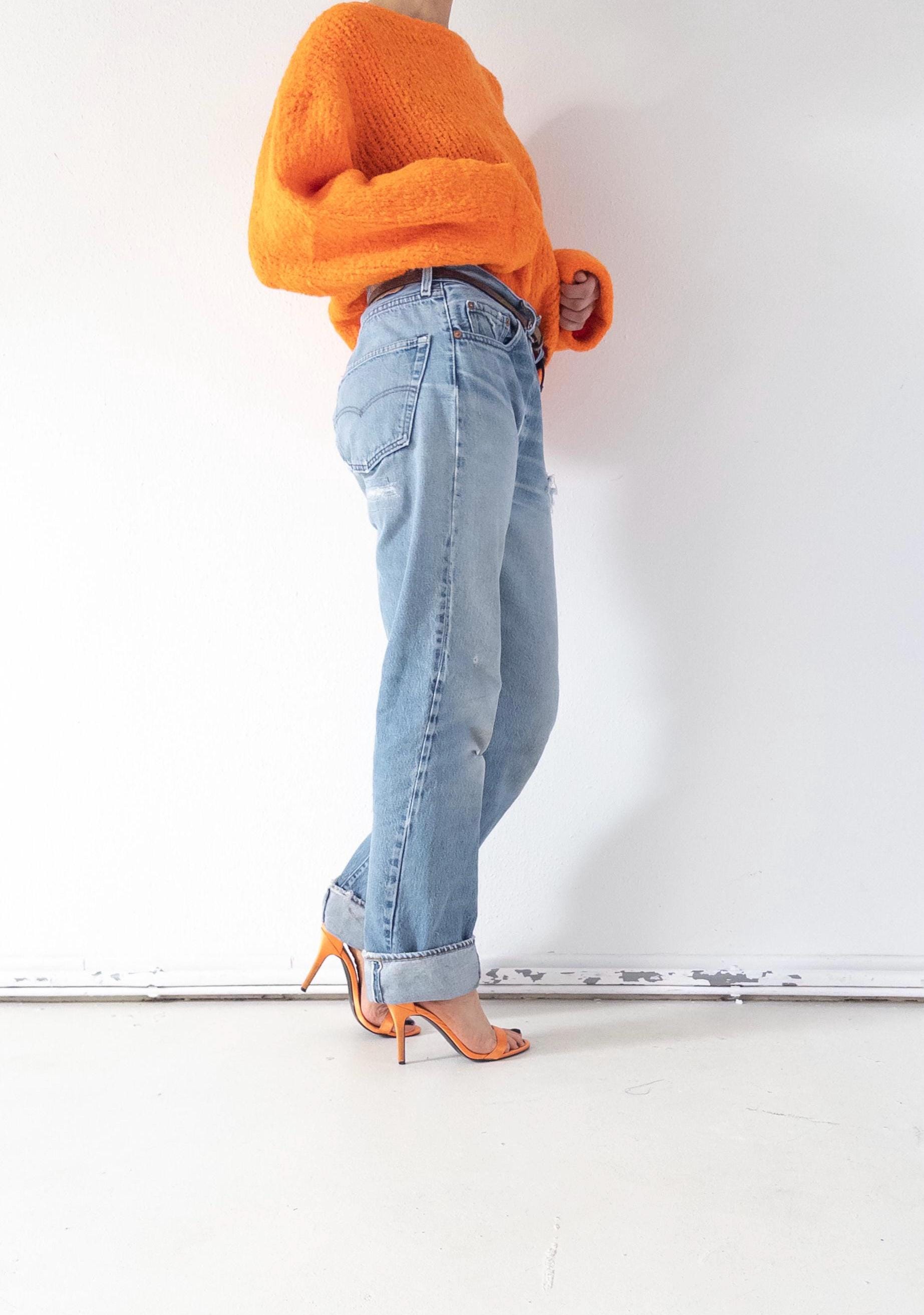 Gr. 32 - 33 Levis 501 Selvedge 80s Vintage Made in USA