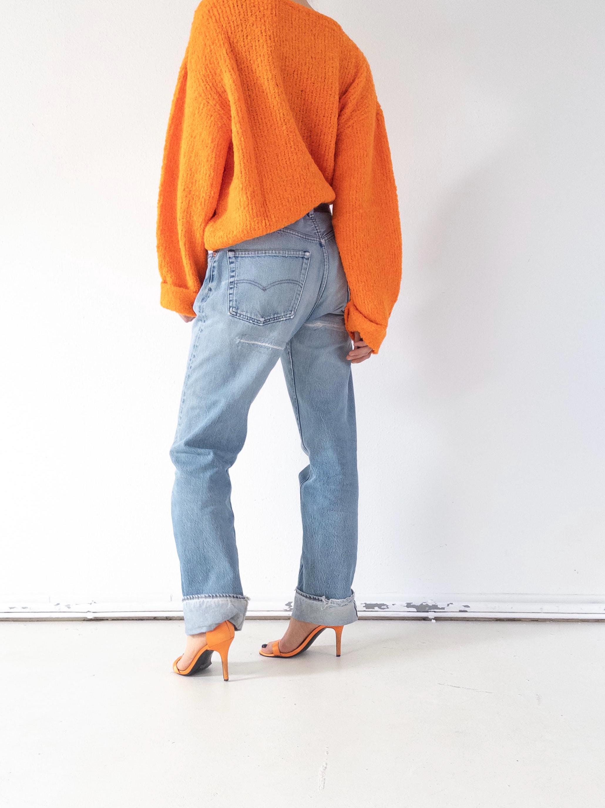 Gr. 32 - 33 Levis 501 Selvedge 80s Vintage Made in USA