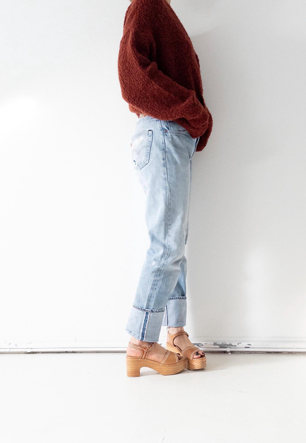 Gr. 32 Levis 501 Selvedge 80s Vintage Made in USA
