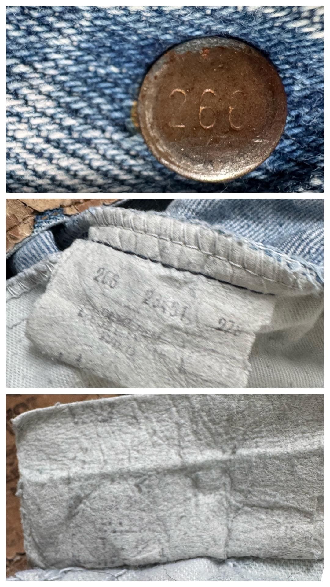 Gr. 26 - 27 Levis 70s Vintage Made in Belgium