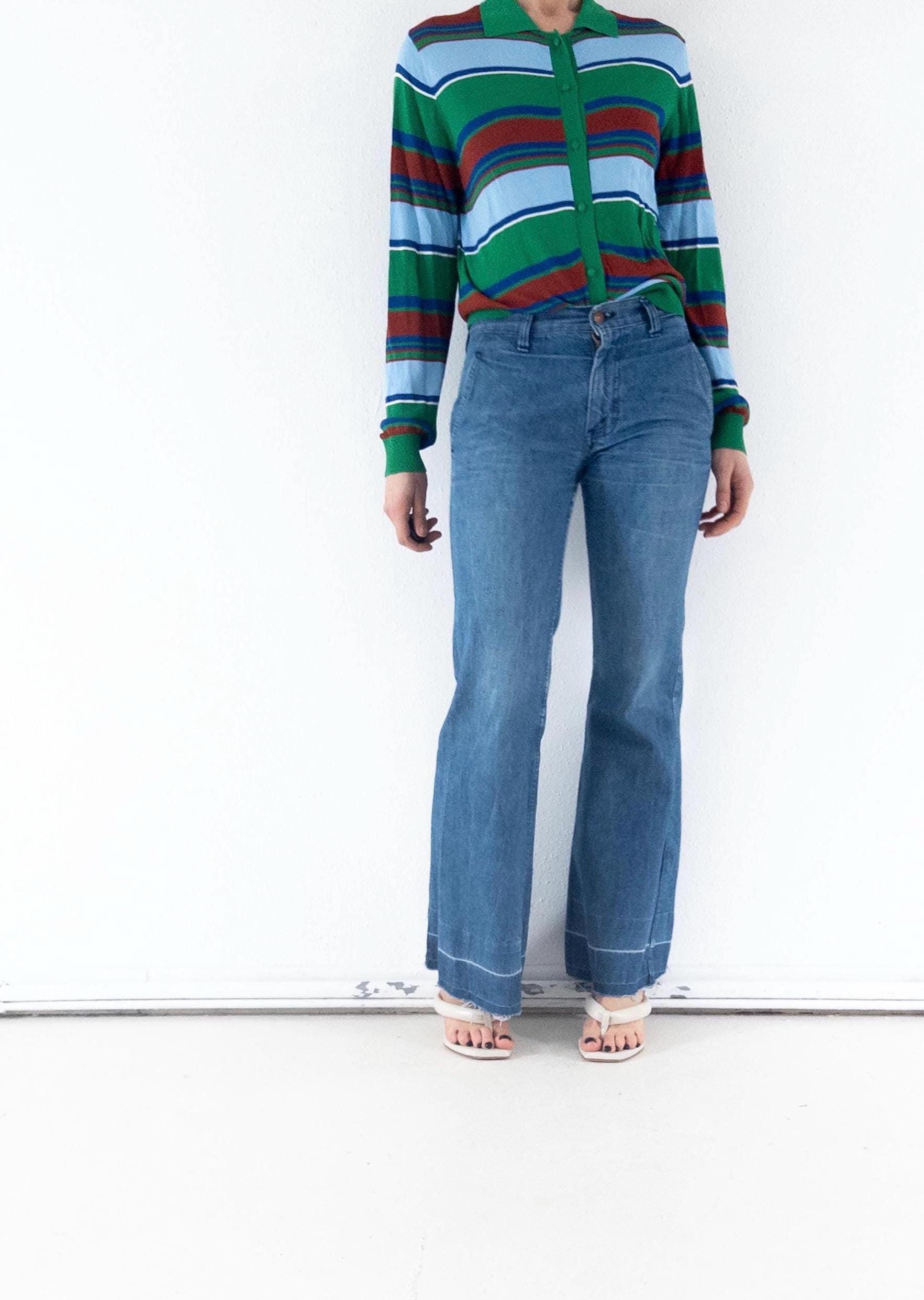 Gr. 26 - 27 BIG E 70s Vintage Levis Schlaghose