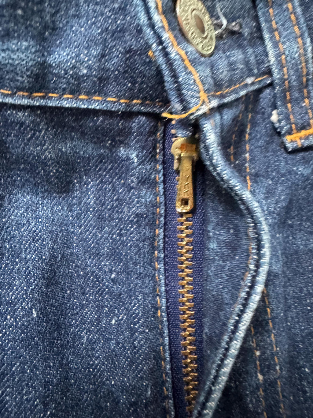 Gr. 23 - 24 Levis Schlaghose 70s Vintage Made in Belgium