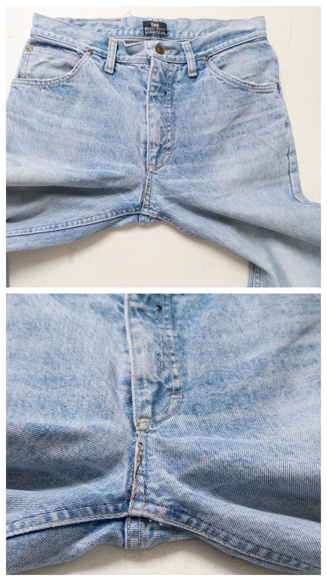 Gr. 30 - 31 Lee Rough Riders 80s Vintage Jeans Made in USA