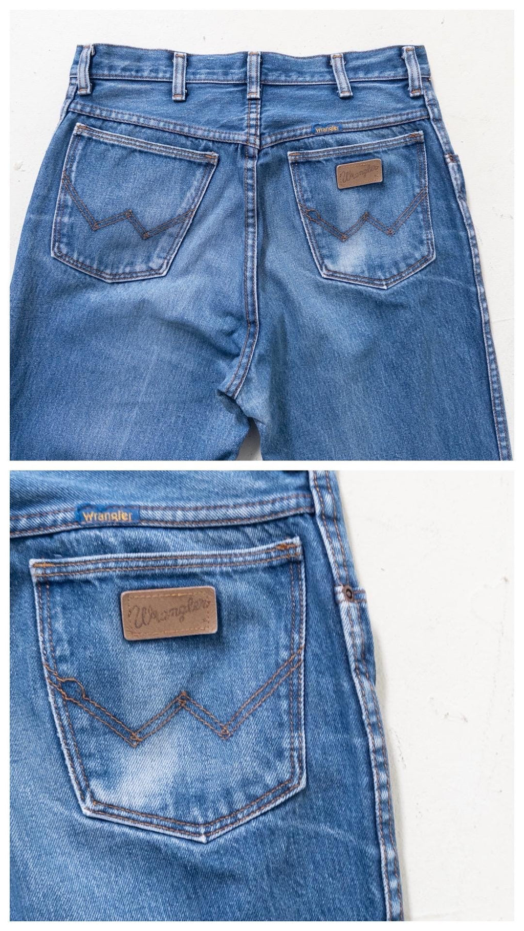 Gr. 29 - 30 Wrangler 80s Vintage Made in Malta