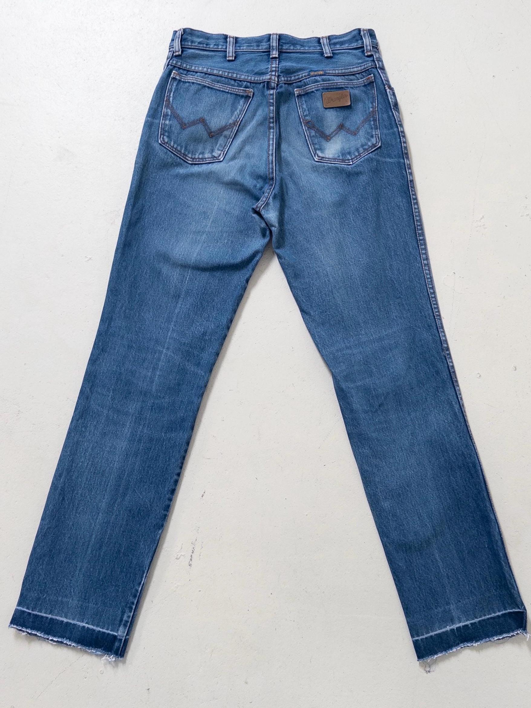 Gr. 29 - 30 Wrangler 80s Vintage Made in Malta